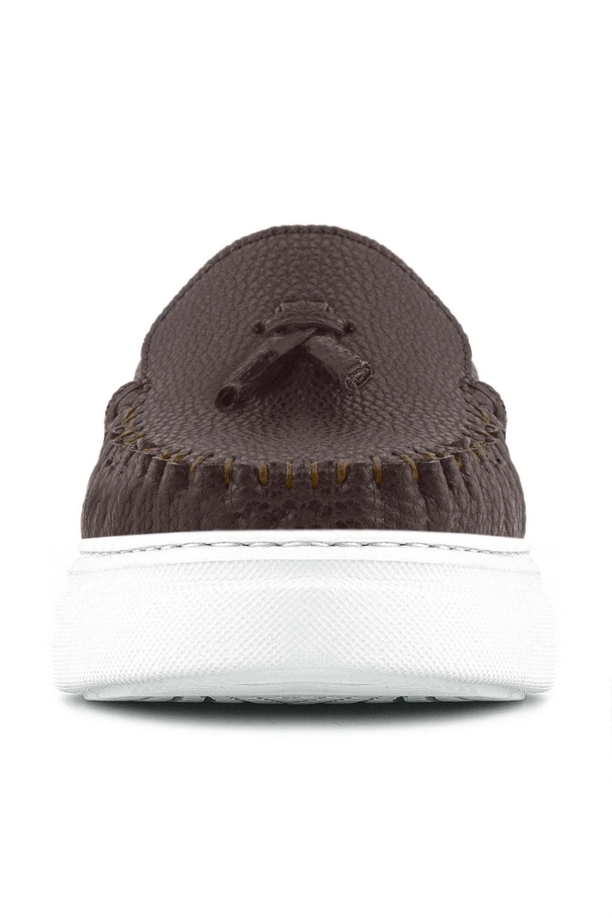 Rakerplus Kahverengi Hafif Tabanlı Erkek Çocuk Makosen Ayakkabı