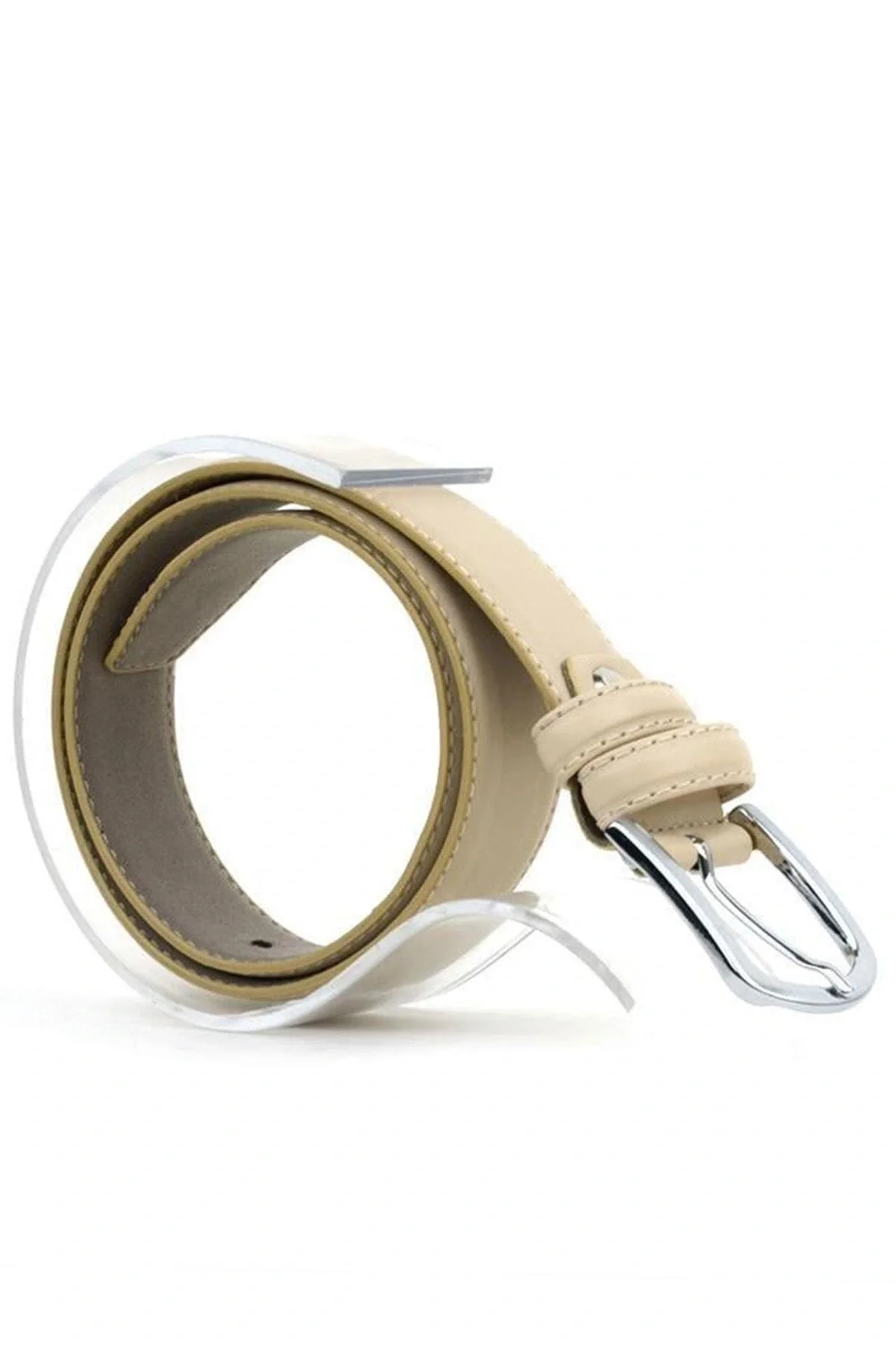 Rakerplus Krem 3 cm Erkek Çocuk Kemeri (80-100cm)