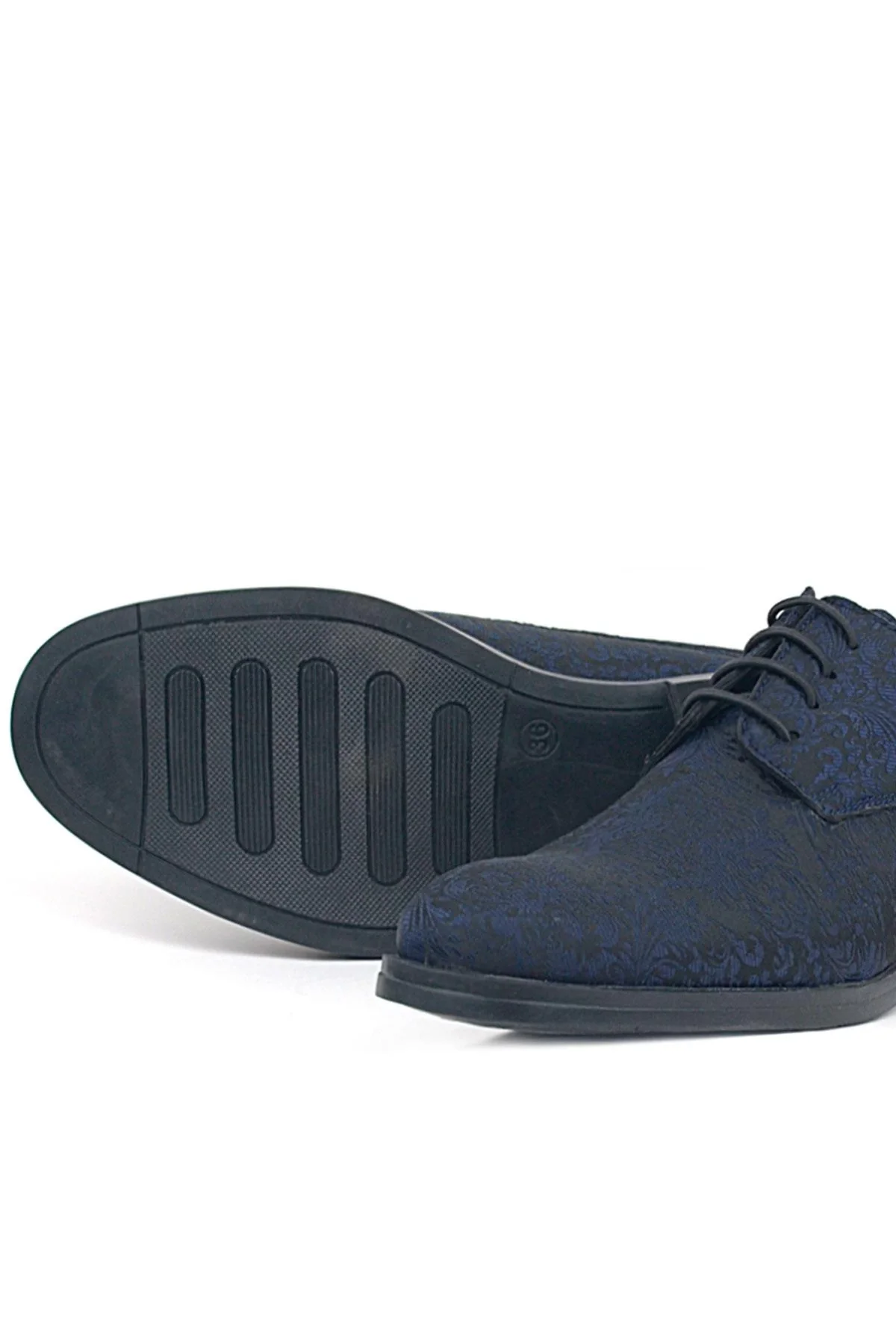 Rakerplus Lacivert Takım Elbise Klasik Çocuk Ayakkabı