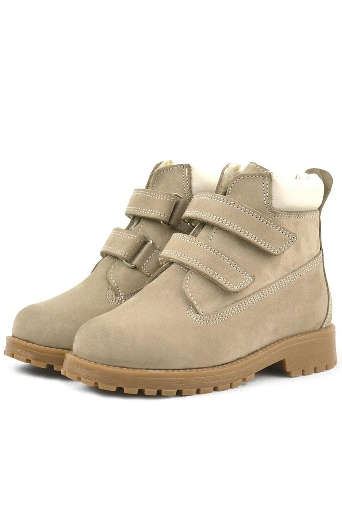 Rakerplus Neson Hakiki Deri Vizon Cırtlı Çocuk Bot