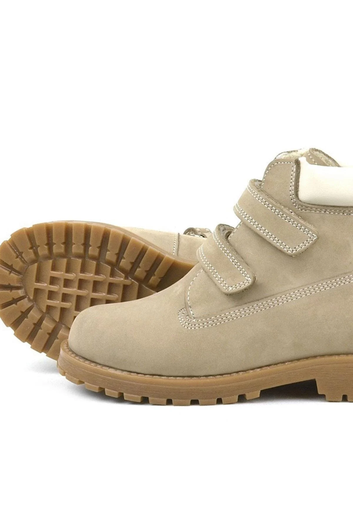 Rakerplus Neson Hakiki Deri Vizon Cırtlı Çocuk Bot