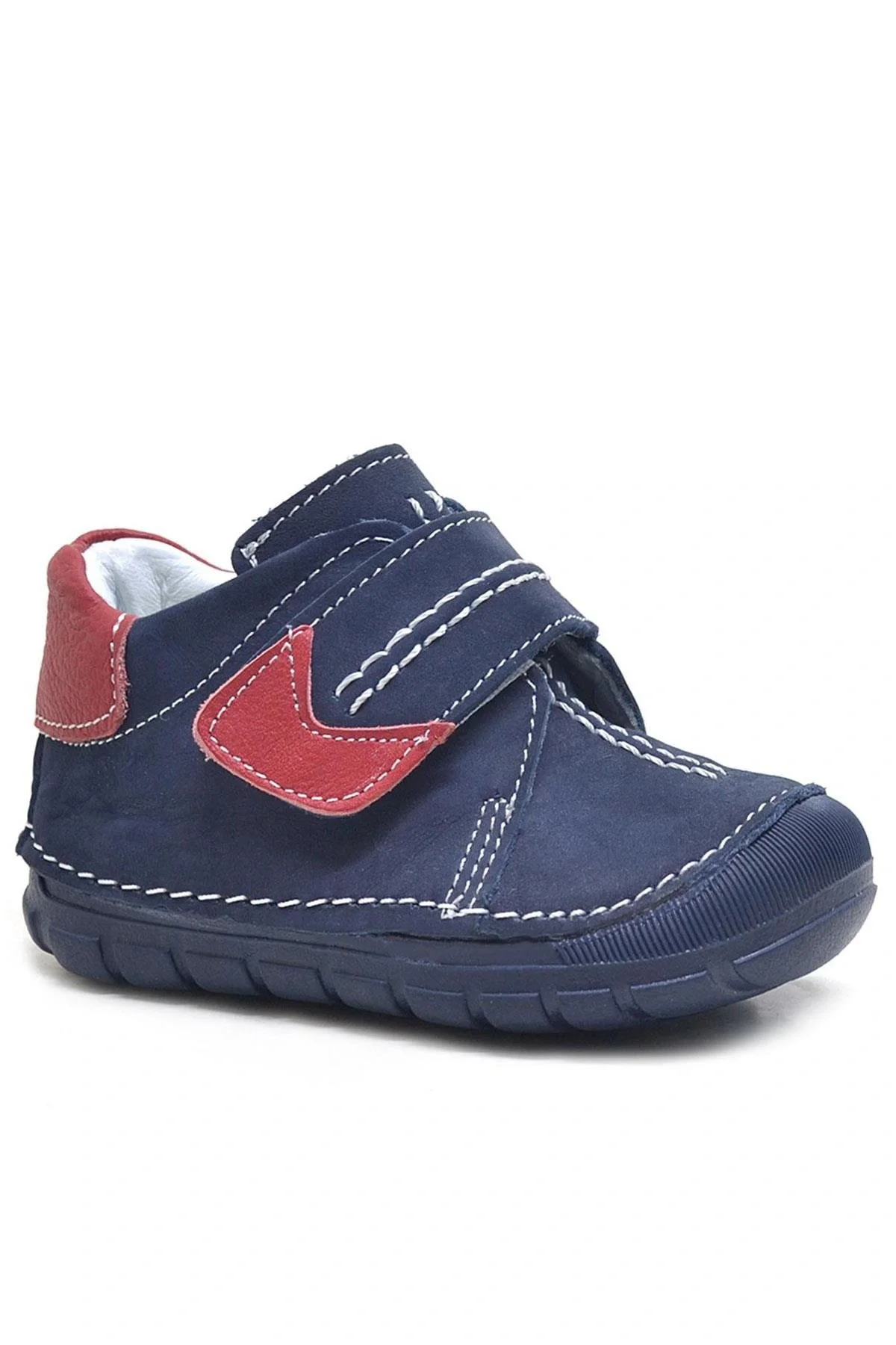 Rakerplus Popeye Hakiki Deri Lacivert İlk Adım Unisex Bebek Ayakkabısı