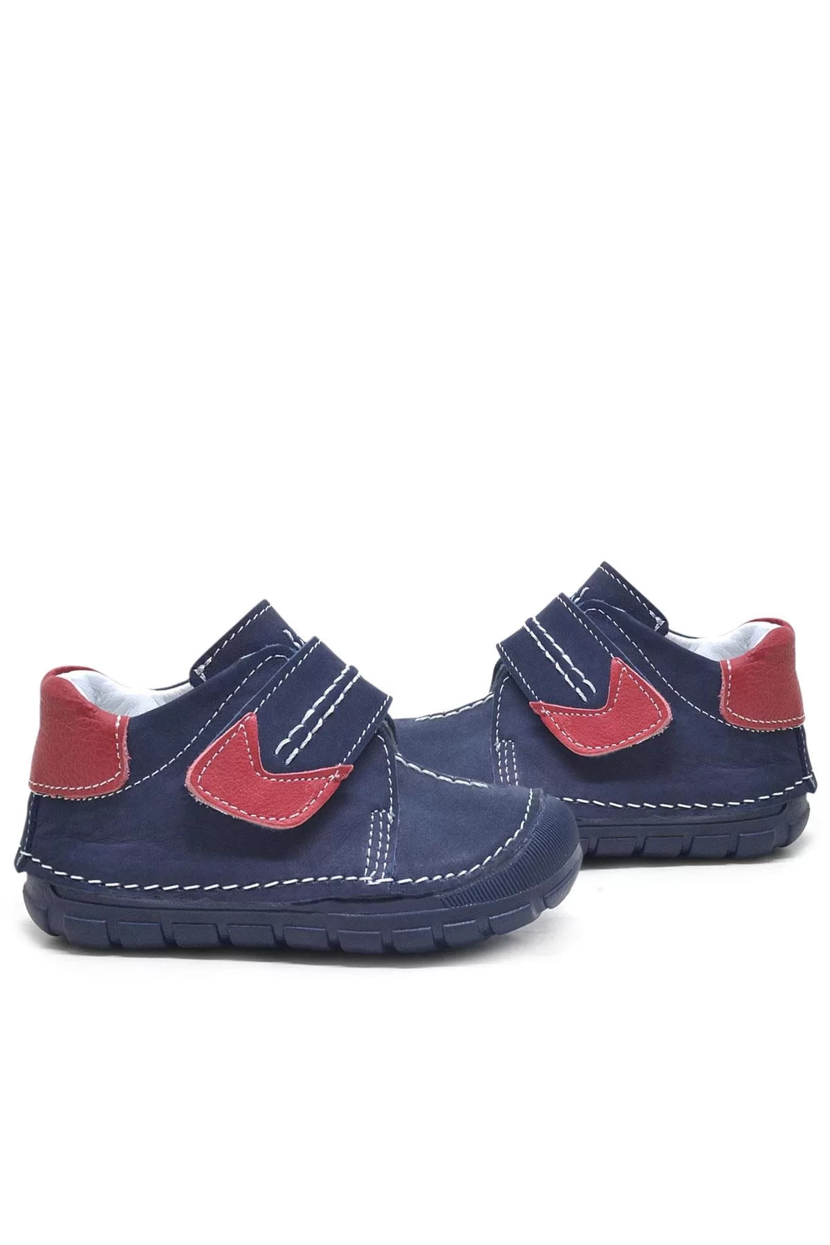 Rakerplus Popeye Hakiki Deri Lacivert İlk Adım Unisex Bebek Ayakkabısı