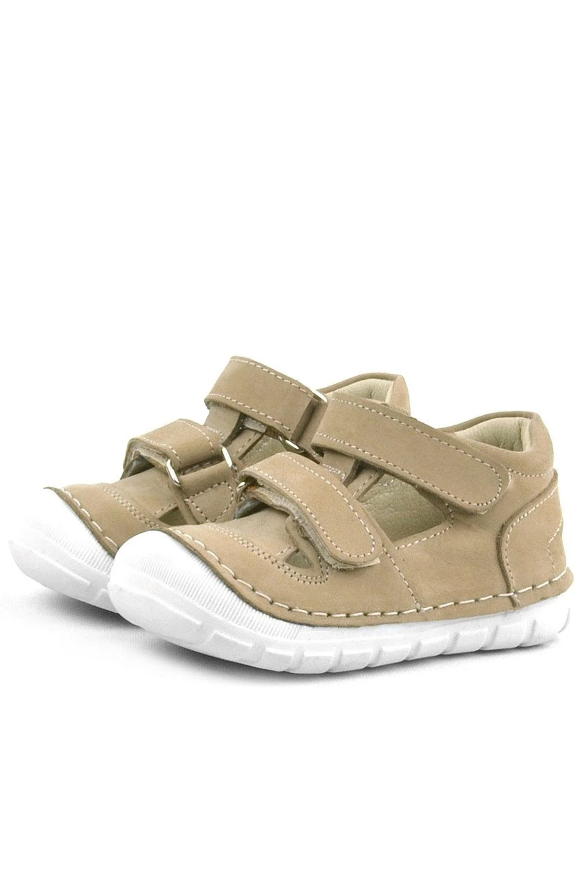 Rakerplus Ruby Hakiki Deri Vizon Yazlık İlk Adım Ayakkabısı