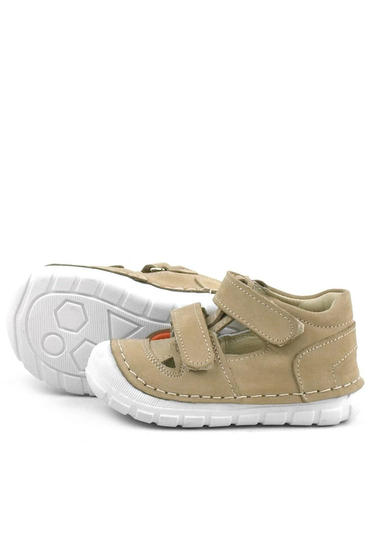 Rakerplus Ruby Hakiki Deri Vizon Yazlık İlk Adım Ayakkabısı