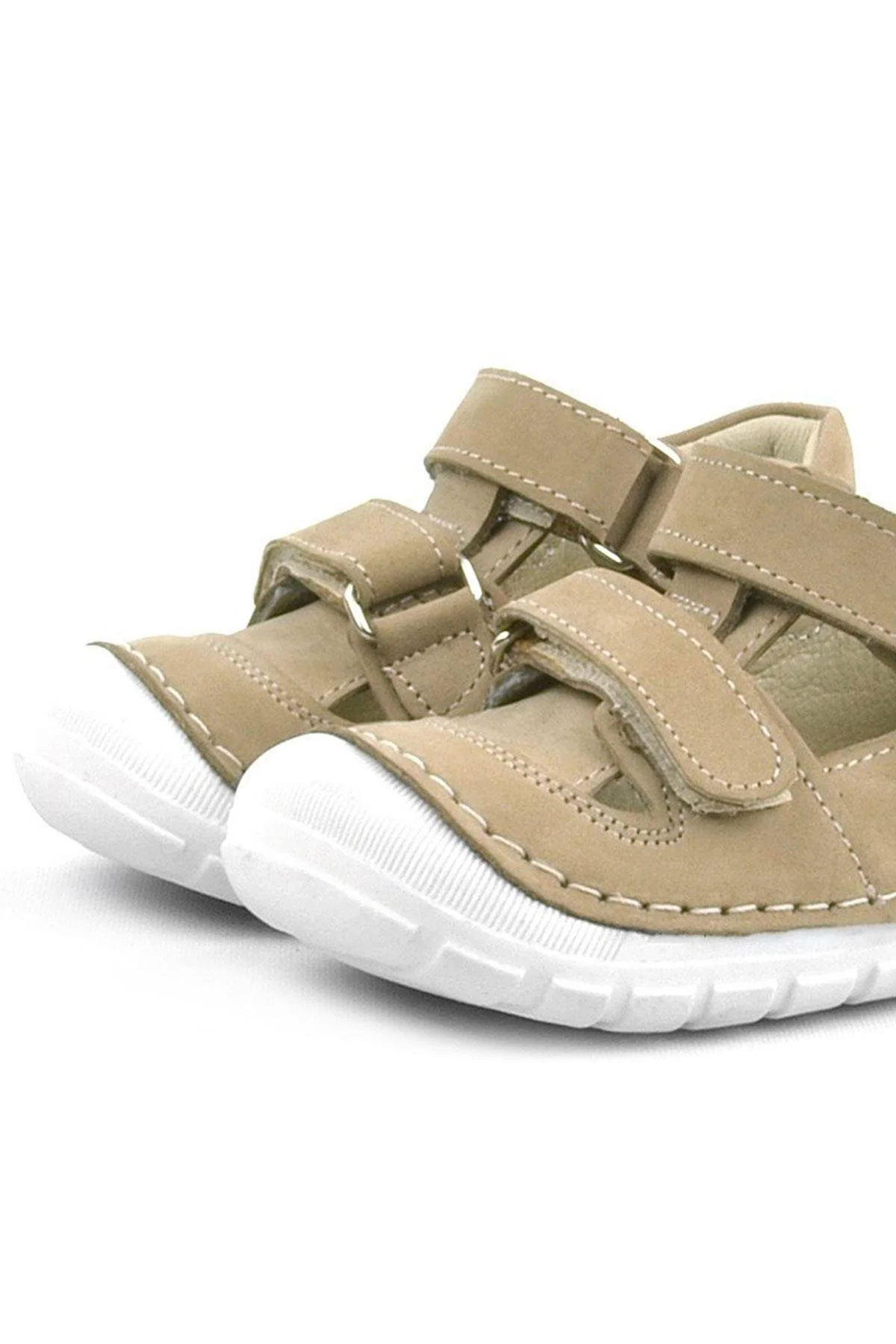 Rakerplus Ruby Hakiki Deri Vizon Yazlık İlk Adım Ayakkabısı