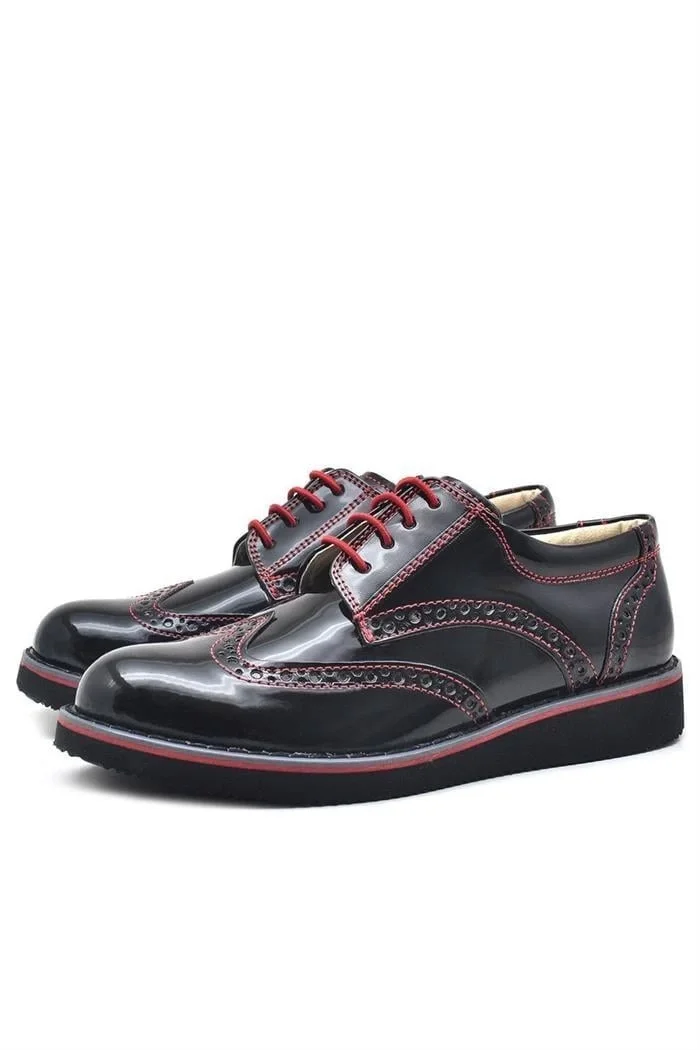 Rakerplus Rugan Bağcıklı Günlük Erkek Çocuk Ayakkabı