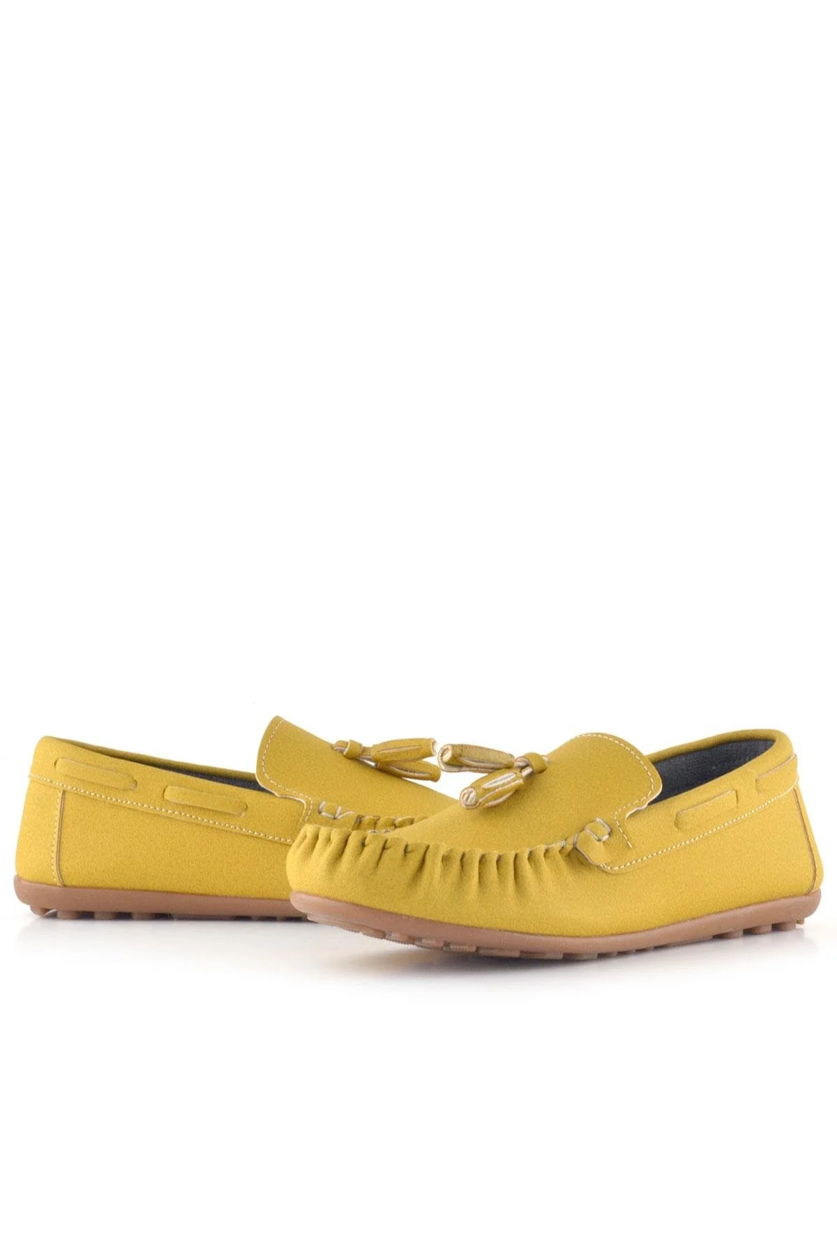 Rakerplus Sarı Cilt Erkek Çocuk Makosen Ayakkabı