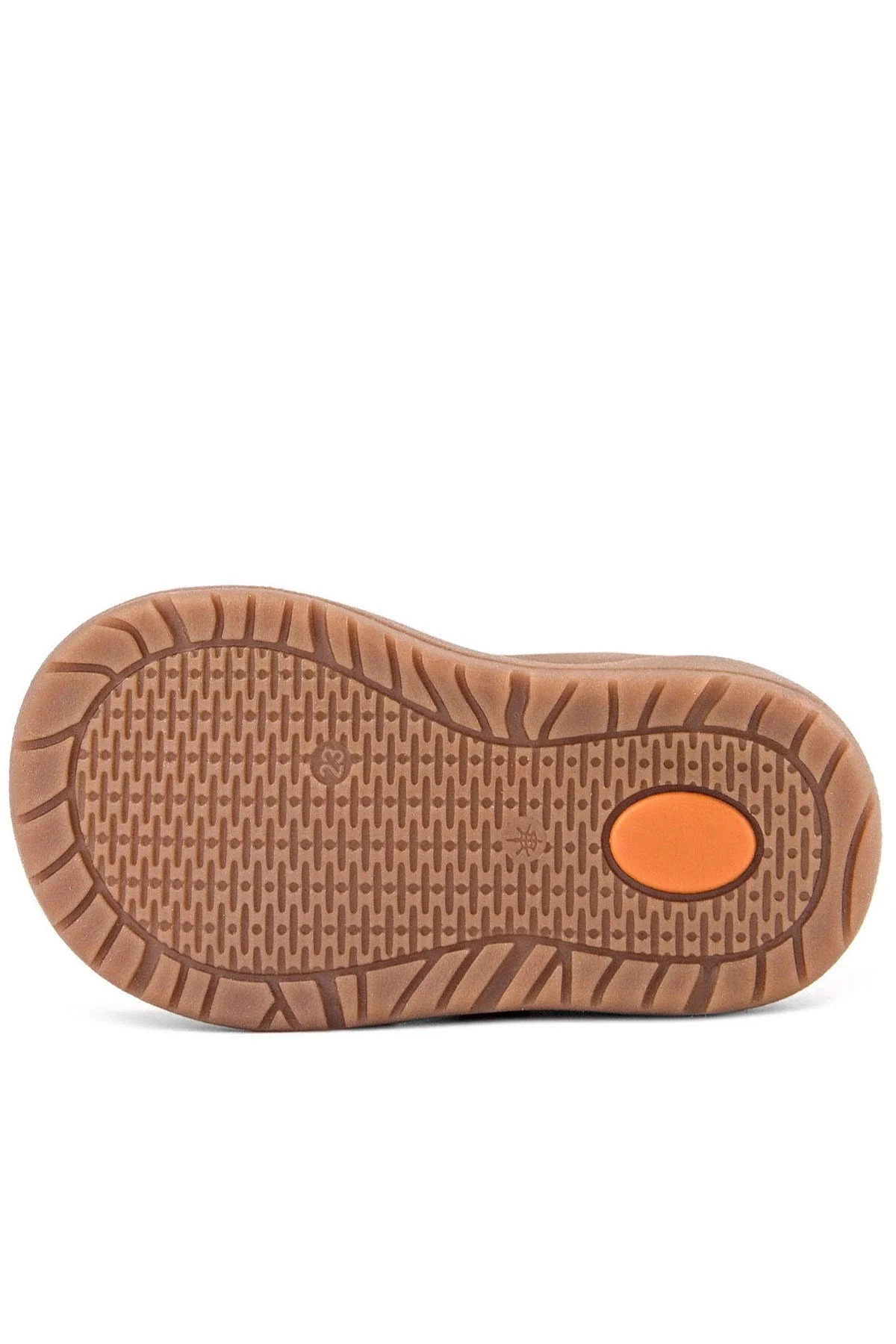 Rakerplus Schaggy Hakiki Deri Bakır Platin Cırtlı Bebek Spor Ayakkabı