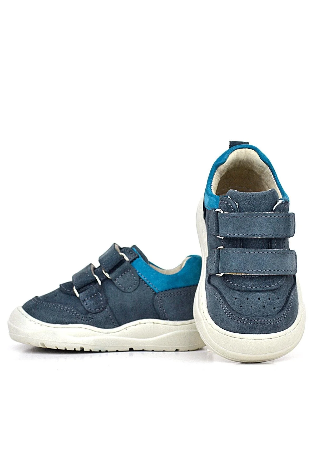 Rakerplus Schaggy Hakiki Deri Gri Bebek Spor Ayakkabı