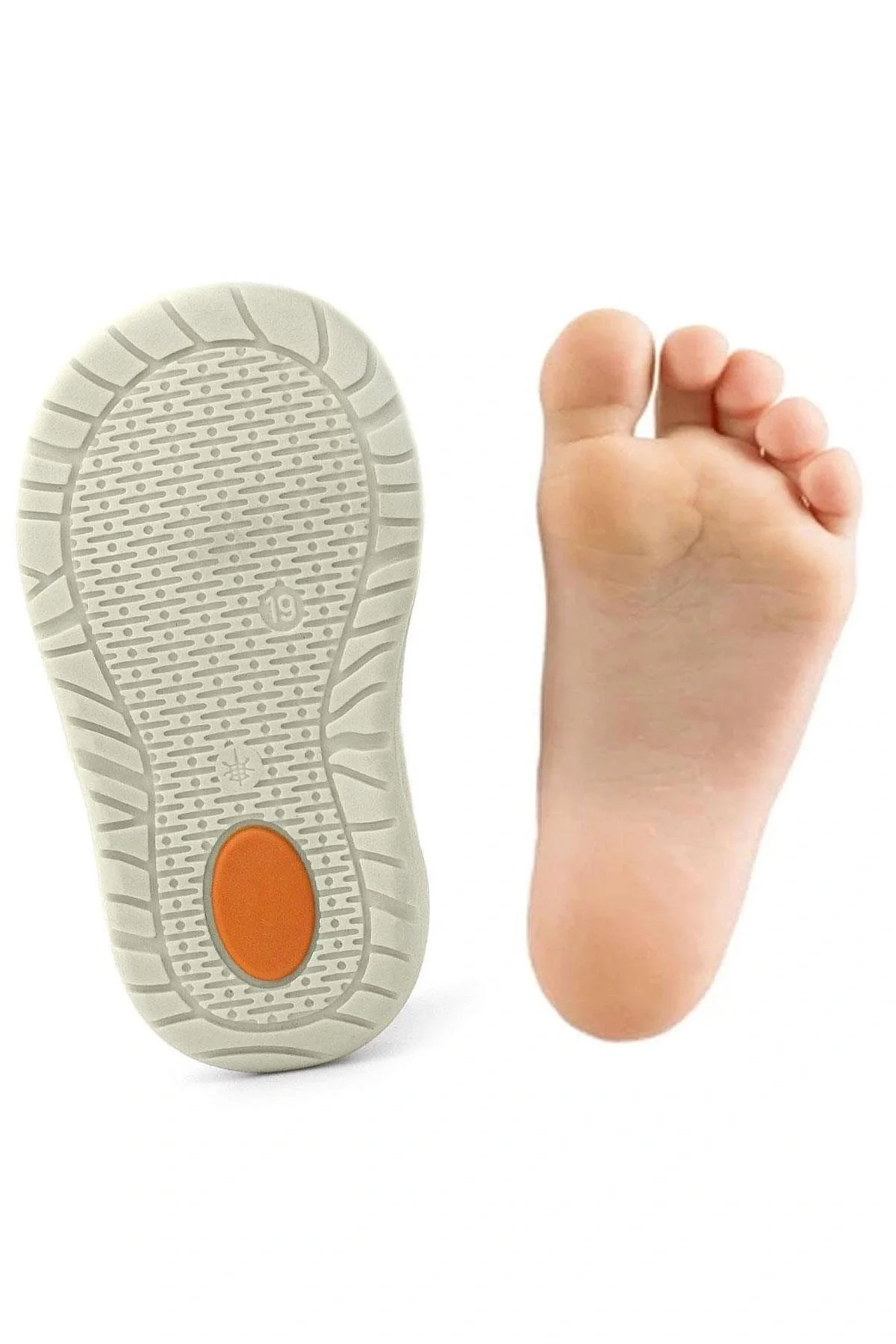 Rakerplus Schaggy Hakiki Deri Haki Yeşili Bebek Spor Ayakkabı