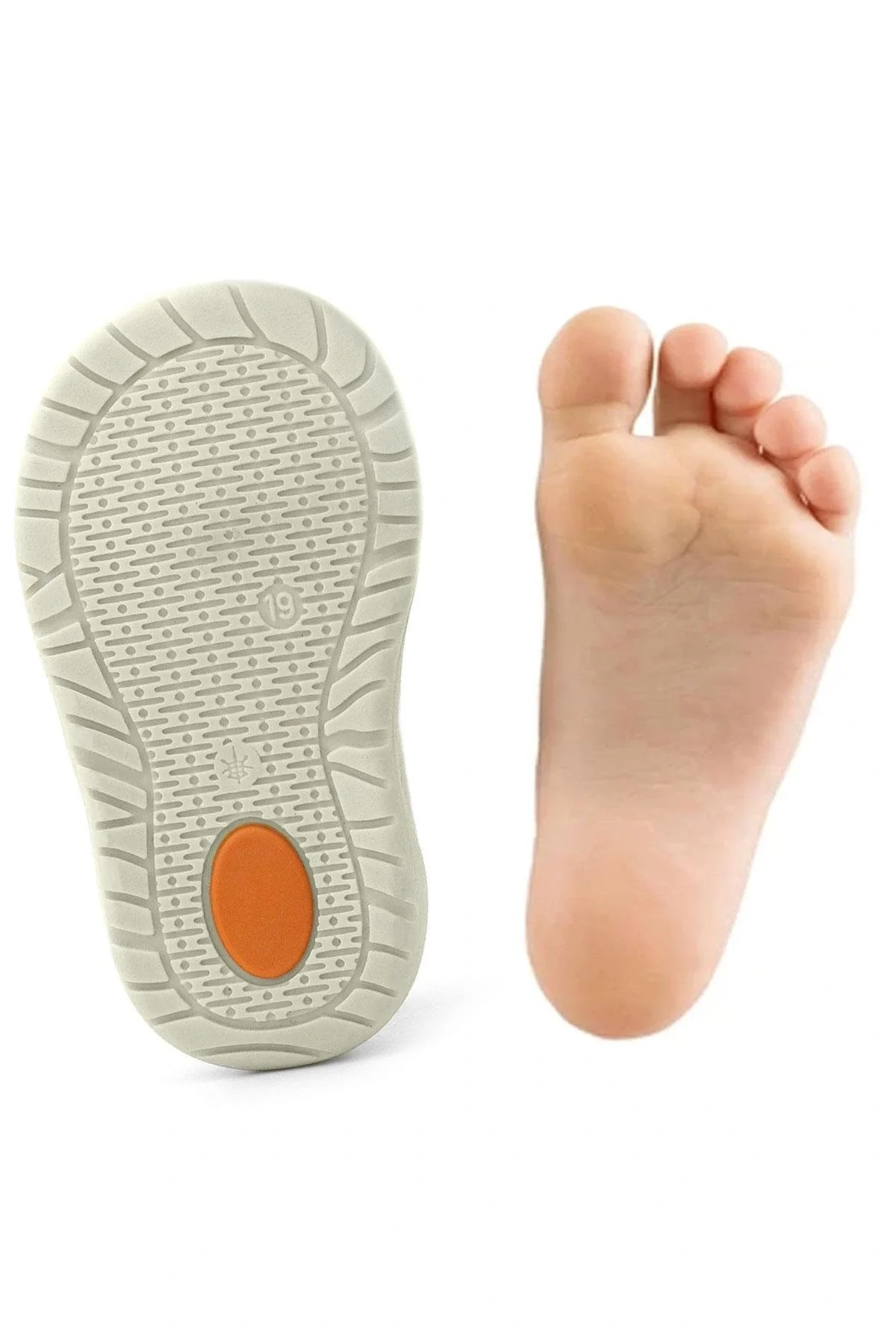 Rakerplus Schaggy Hakiki Deri Sarı Yeşil Bebek Spor Ayakkabı