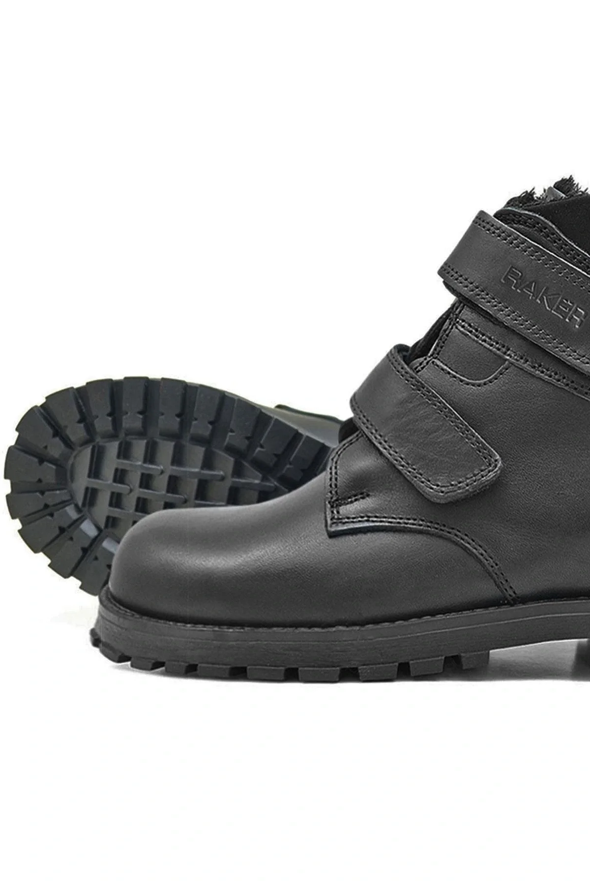 Rakerplus Sentor Hakiki Deri Cırtlı Kürklü Bot