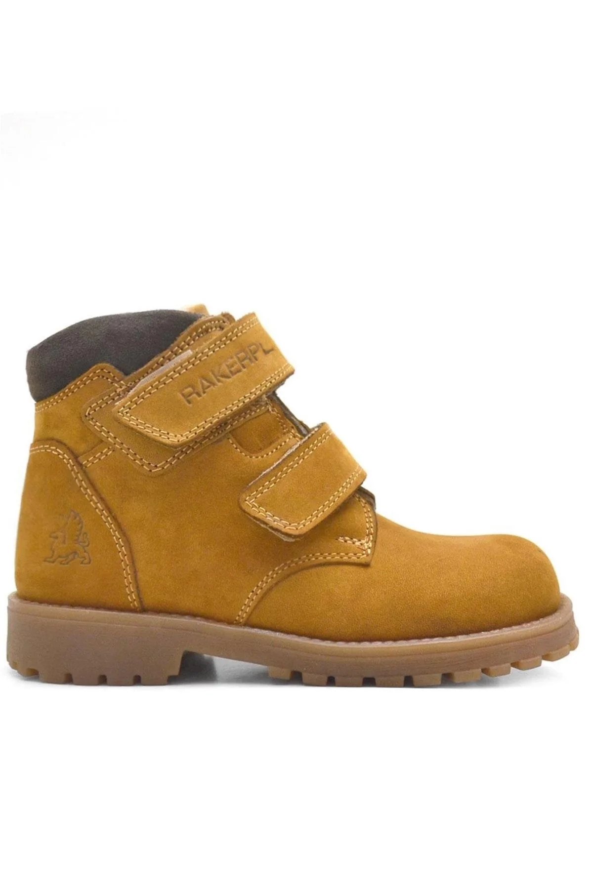 Rakerplus Sentor Hakiki Deri Kürklü Cırtlı Çocuk Bot