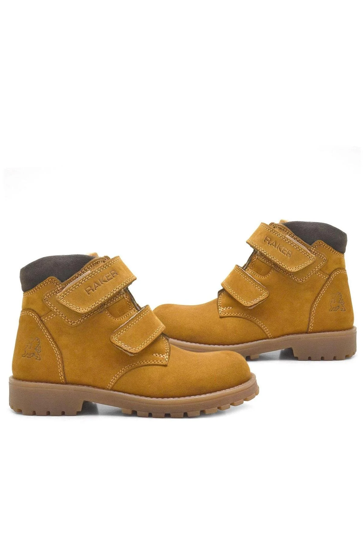 Rakerplus Sentor Hakiki Deri Kürklü Cırtlı Çocuk Bot