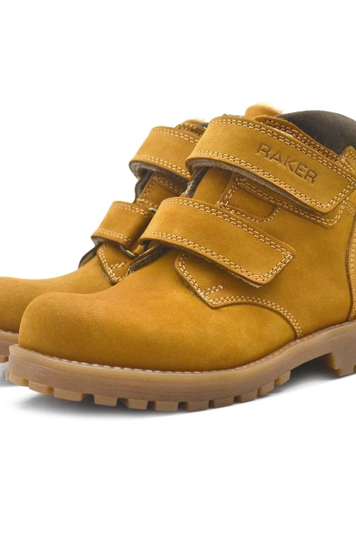 Rakerplus Sentor Hakiki Deri Kürklü Cırtlı Çocuk Bot