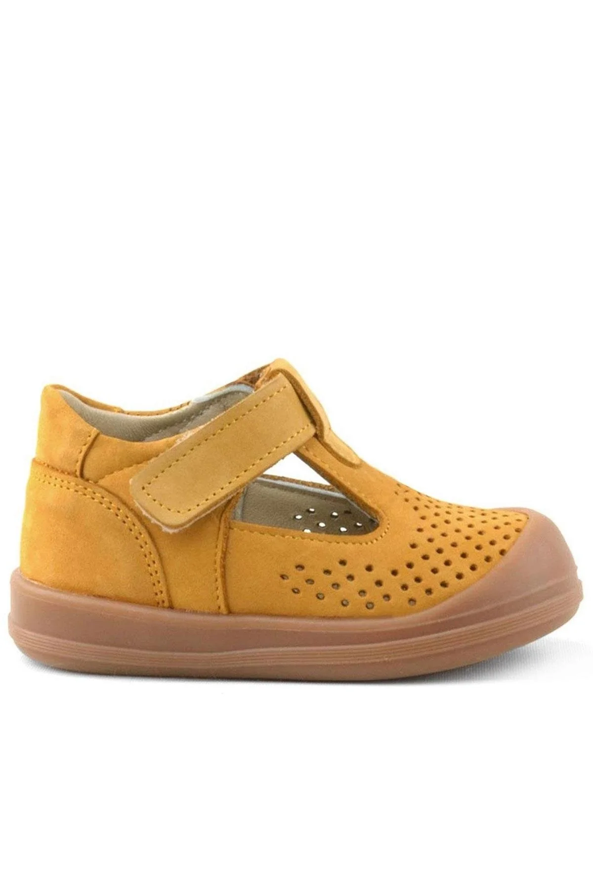 Rakerplus Shaun Hakiki Deri Taba Cırtlı Anatomik Bebek Sandalet