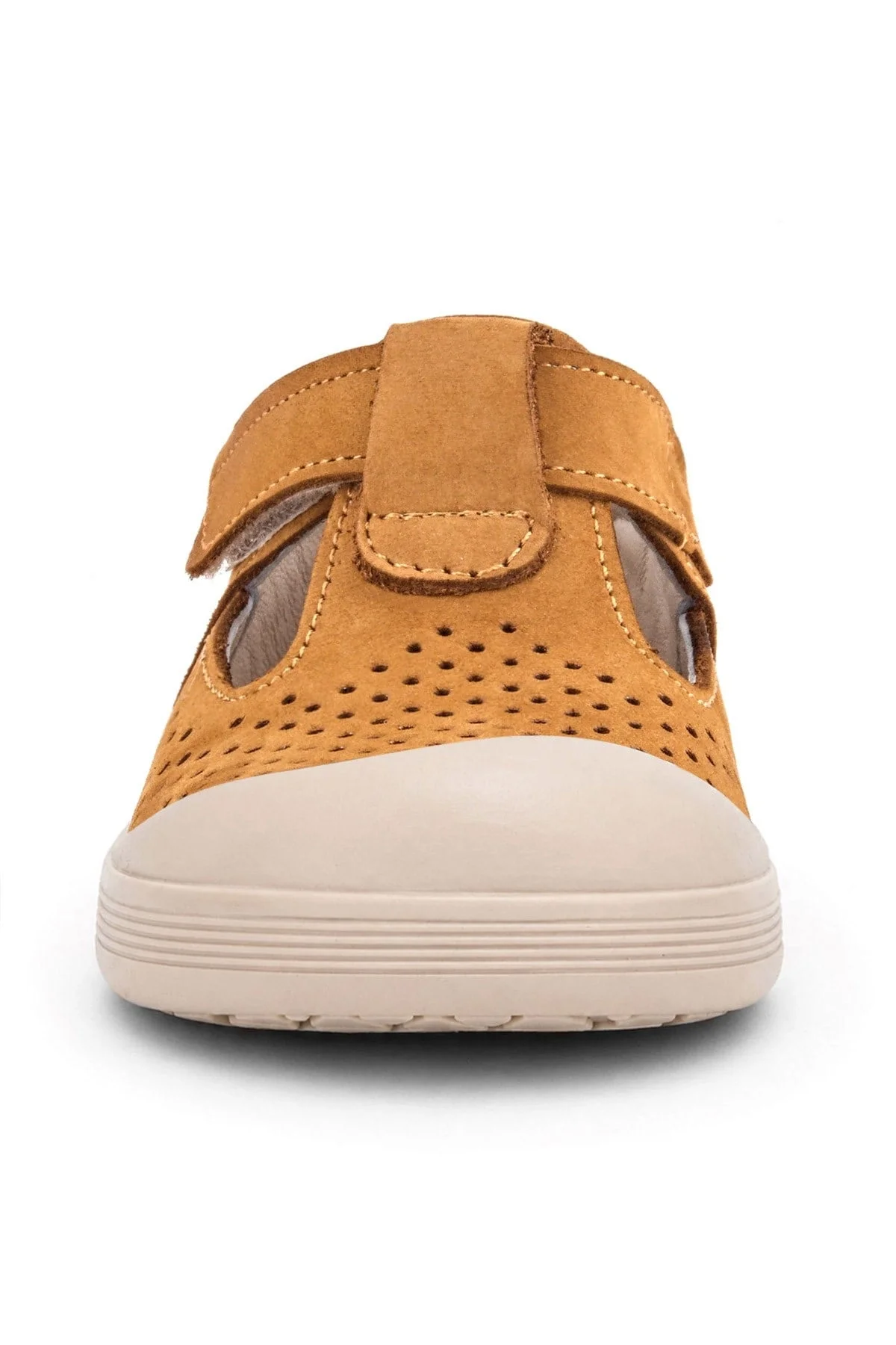 Rakerplus Shaun Taba Cırtlı Hakiki Deri Anatomik Bebek Sandalet