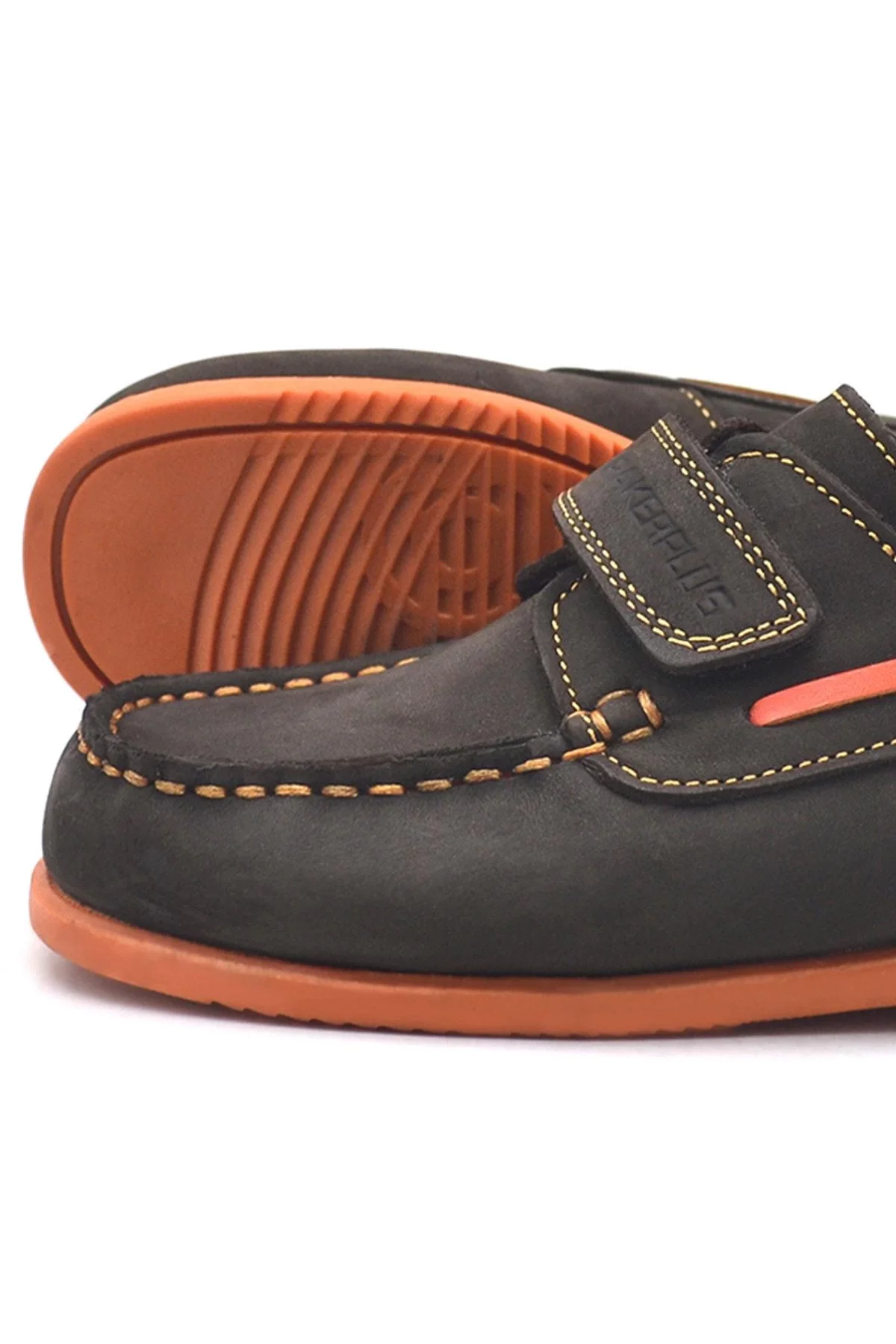 Rakerplus Simurg Hakiki Deri Cırtlı Spor Erkek Çocuk Ayakkabı