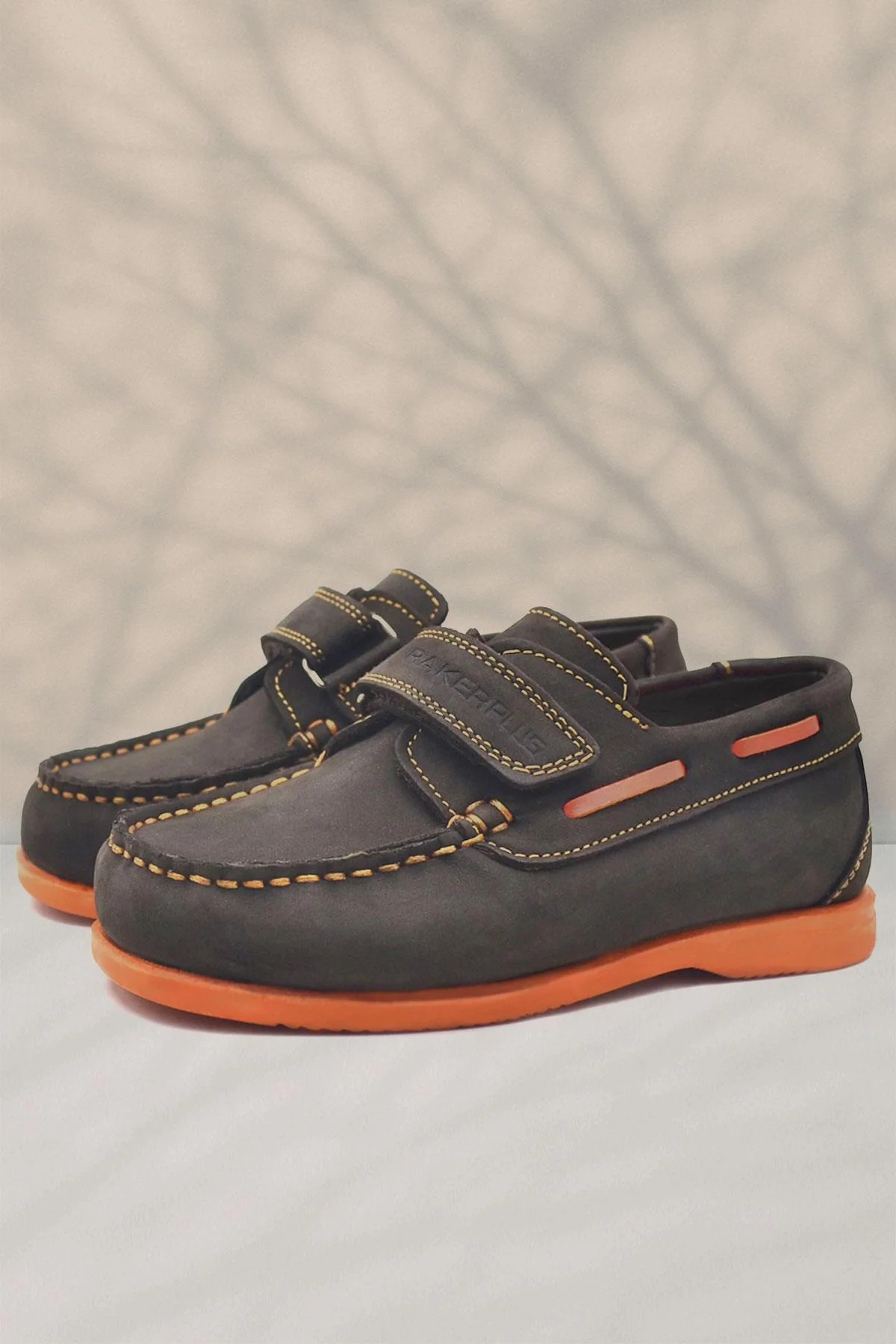 Rakerplus Simurg Hakiki Deri Cırtlı Spor Erkek Çocuk Ayakkabı