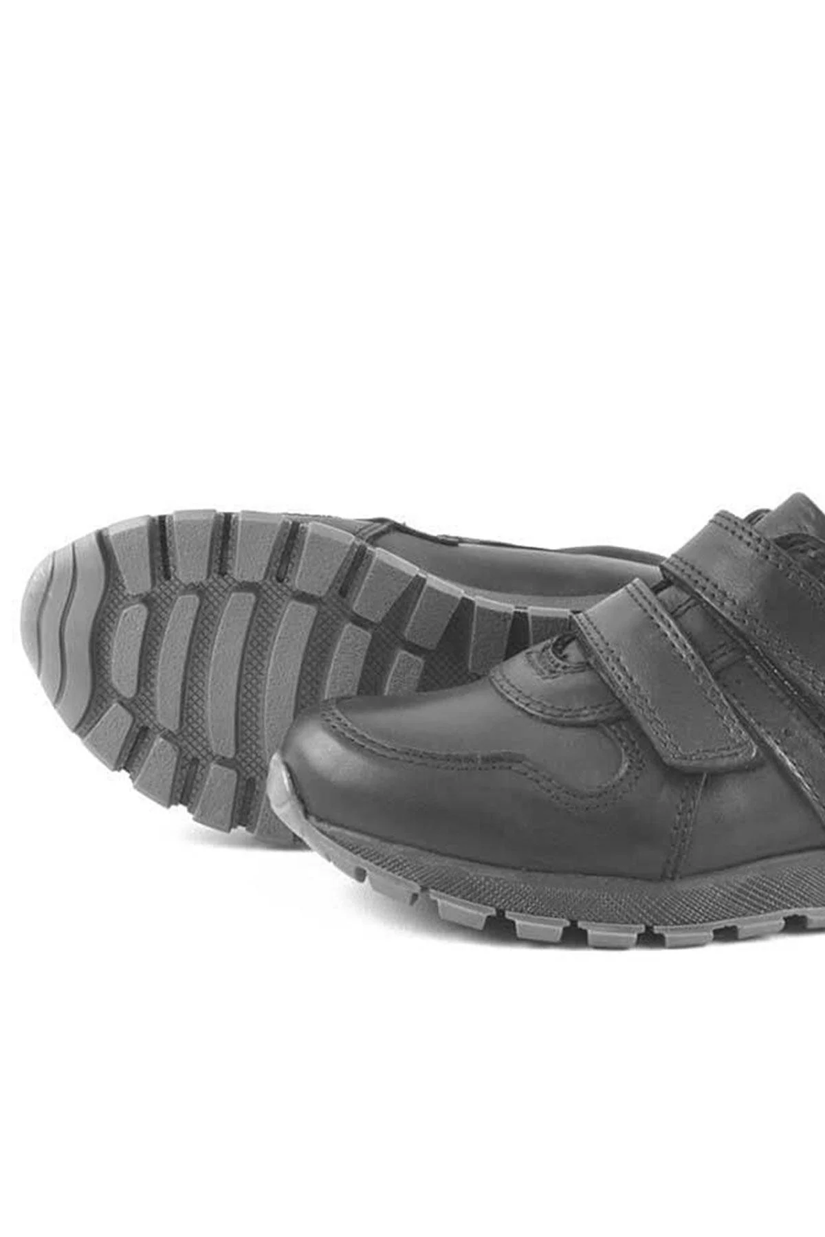 Rakerplus Siyah Cırtlı Erkek Çocuk Spor Okul Ayakkabı