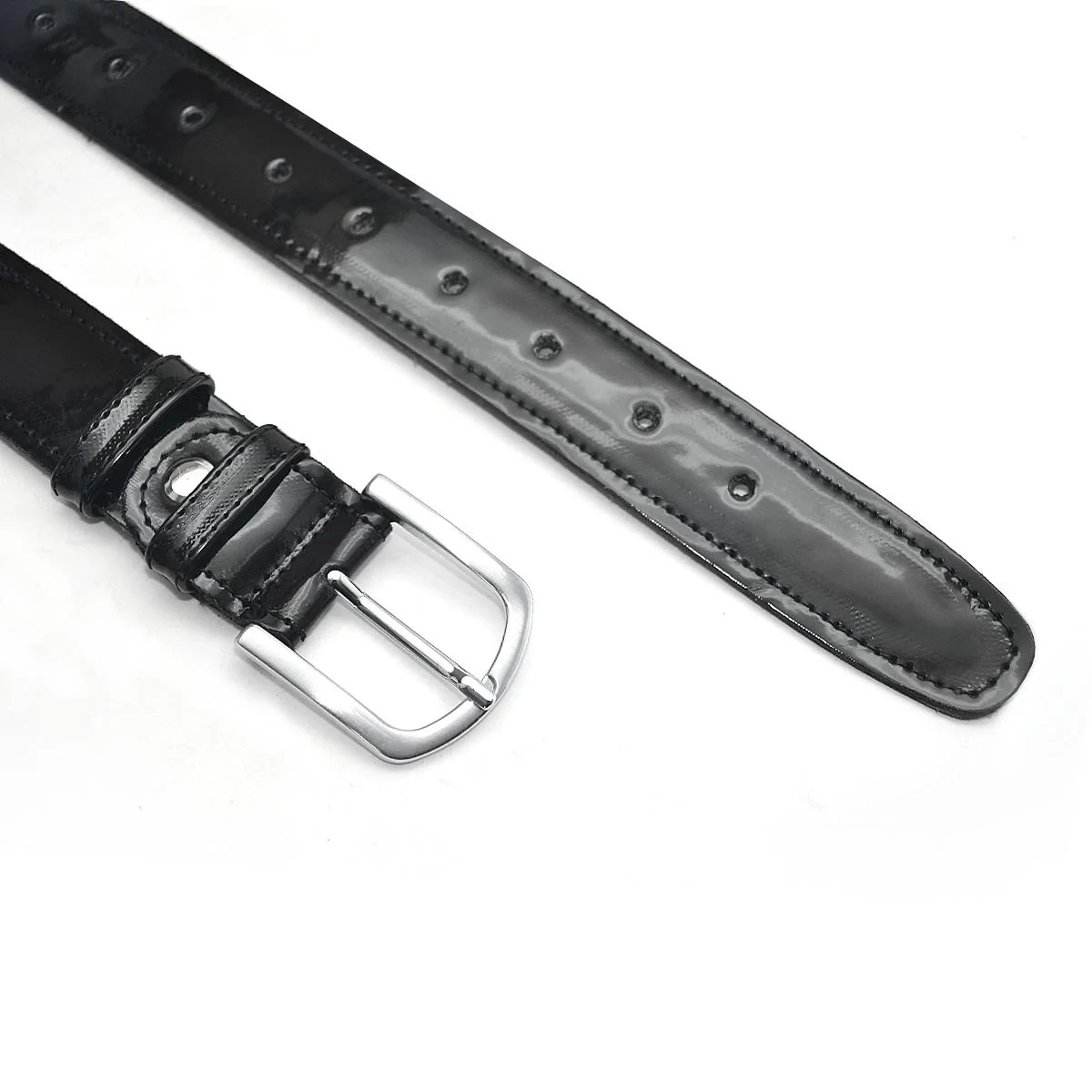 Rakerplus Siyah Rugan 3,5cm Erkek Çocuk Kemeri (85-110cm)