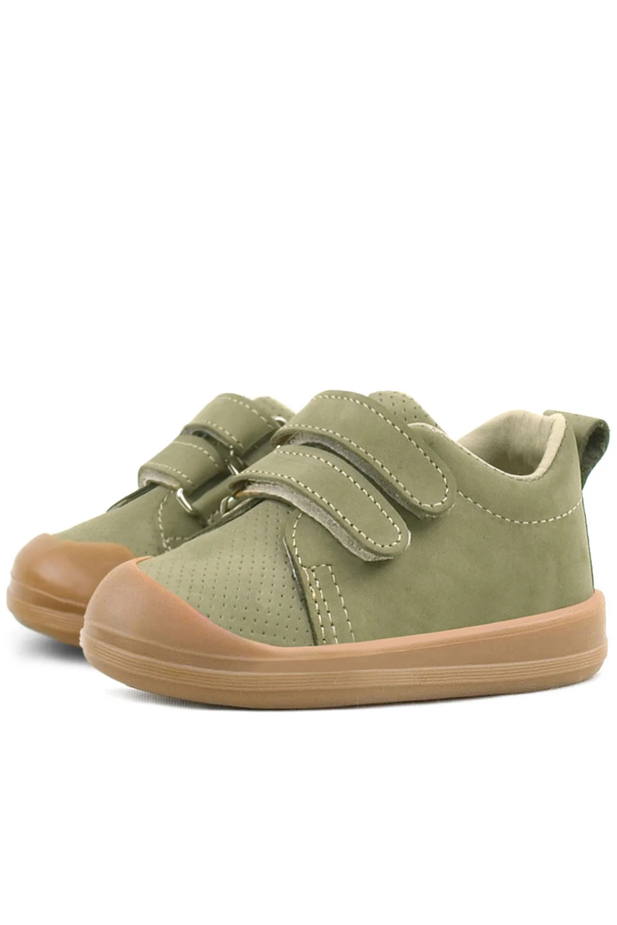 Rakerplus Sonic Hakiki Deri Haki Cırtlı Anatomik Bebek Spor Ayakkabı Sneaker