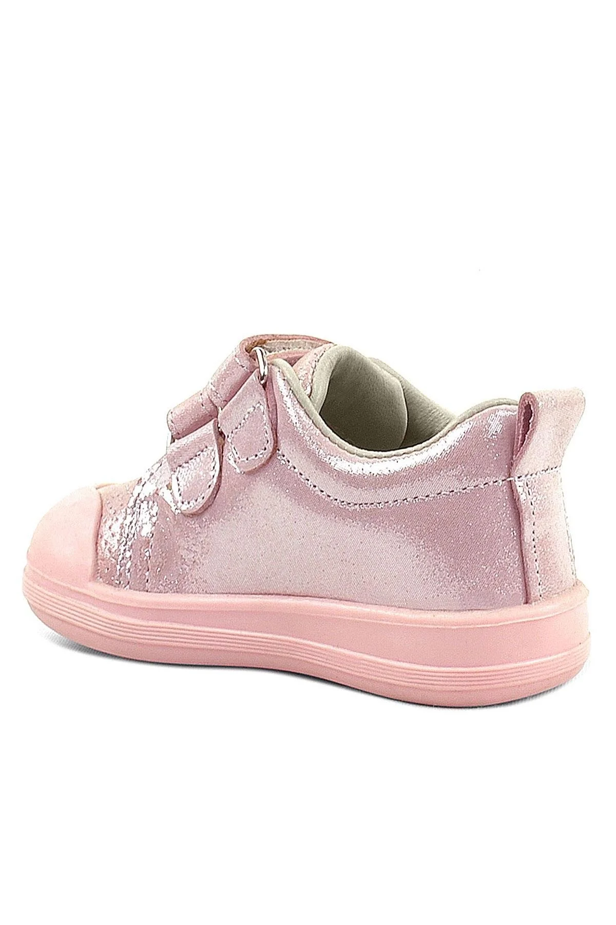 Rakerplus Sonic Hakiki Deri Pudra Işıltılı Anatomik Bebek Spor Ayakkabı