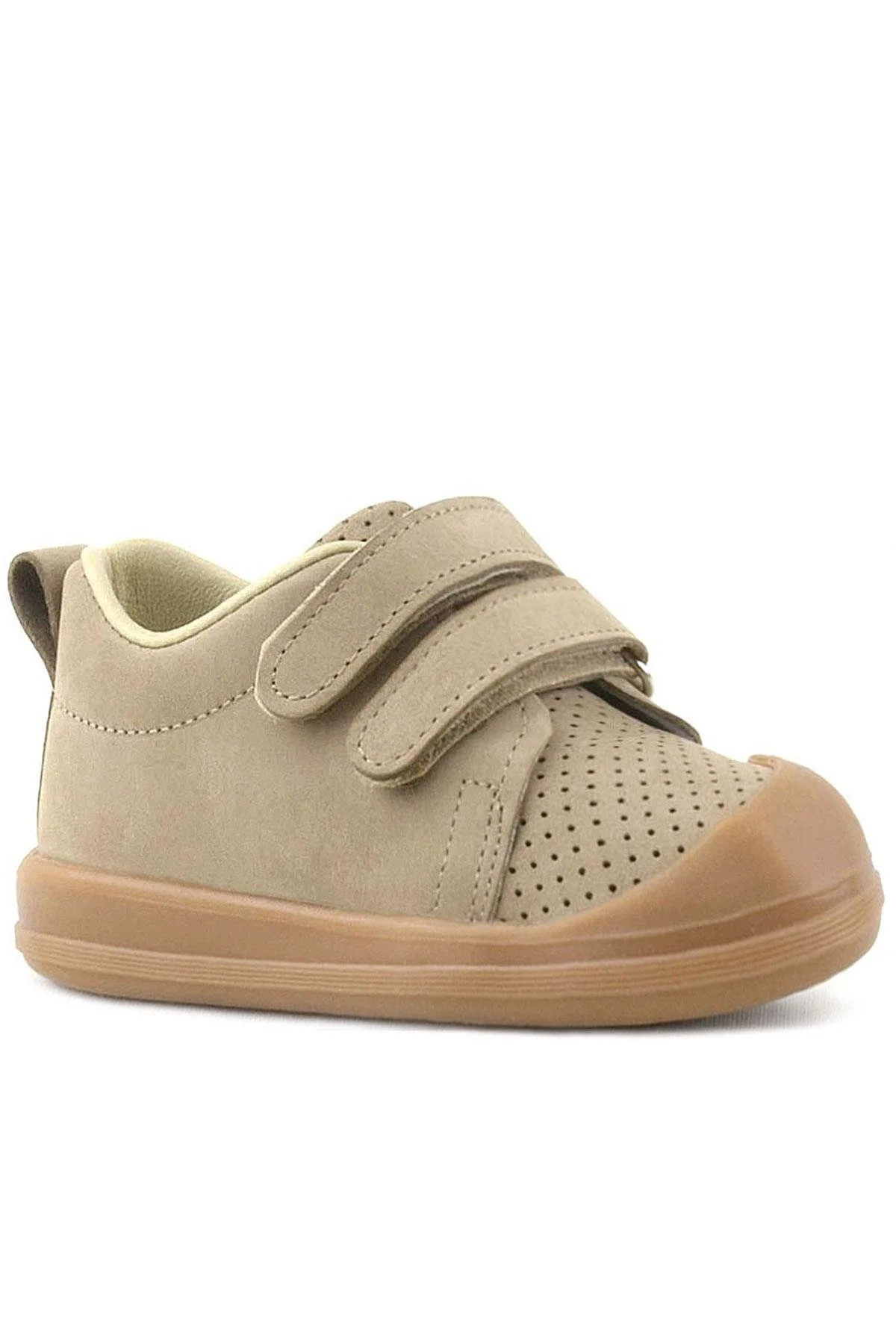 Rakerplus Sonic Hakiki Deri Vizon Cırtlı Anatomik Bebek Spor Ayakkabı Sneaker