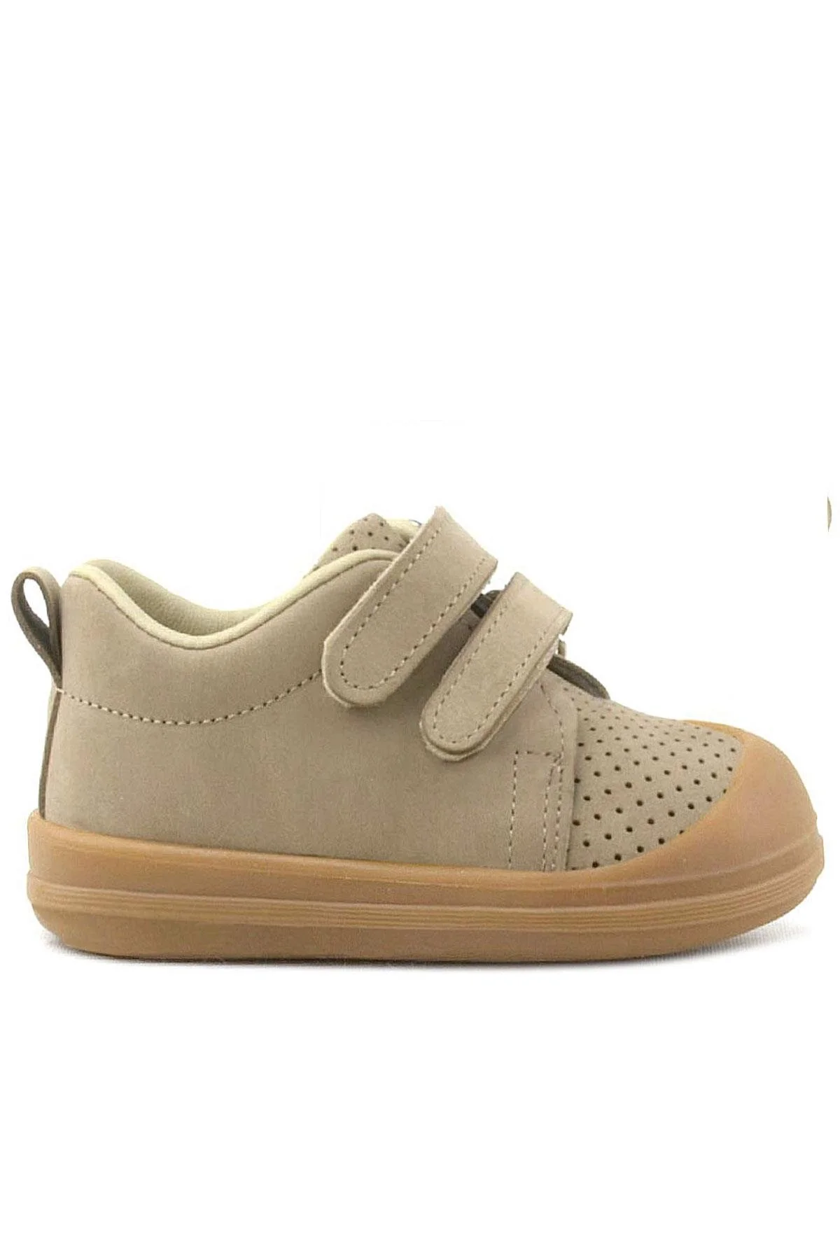 Rakerplus Sonic Hakiki Deri Vizon Cırtlı Anatomik Bebek Spor Ayakkabı Sneaker