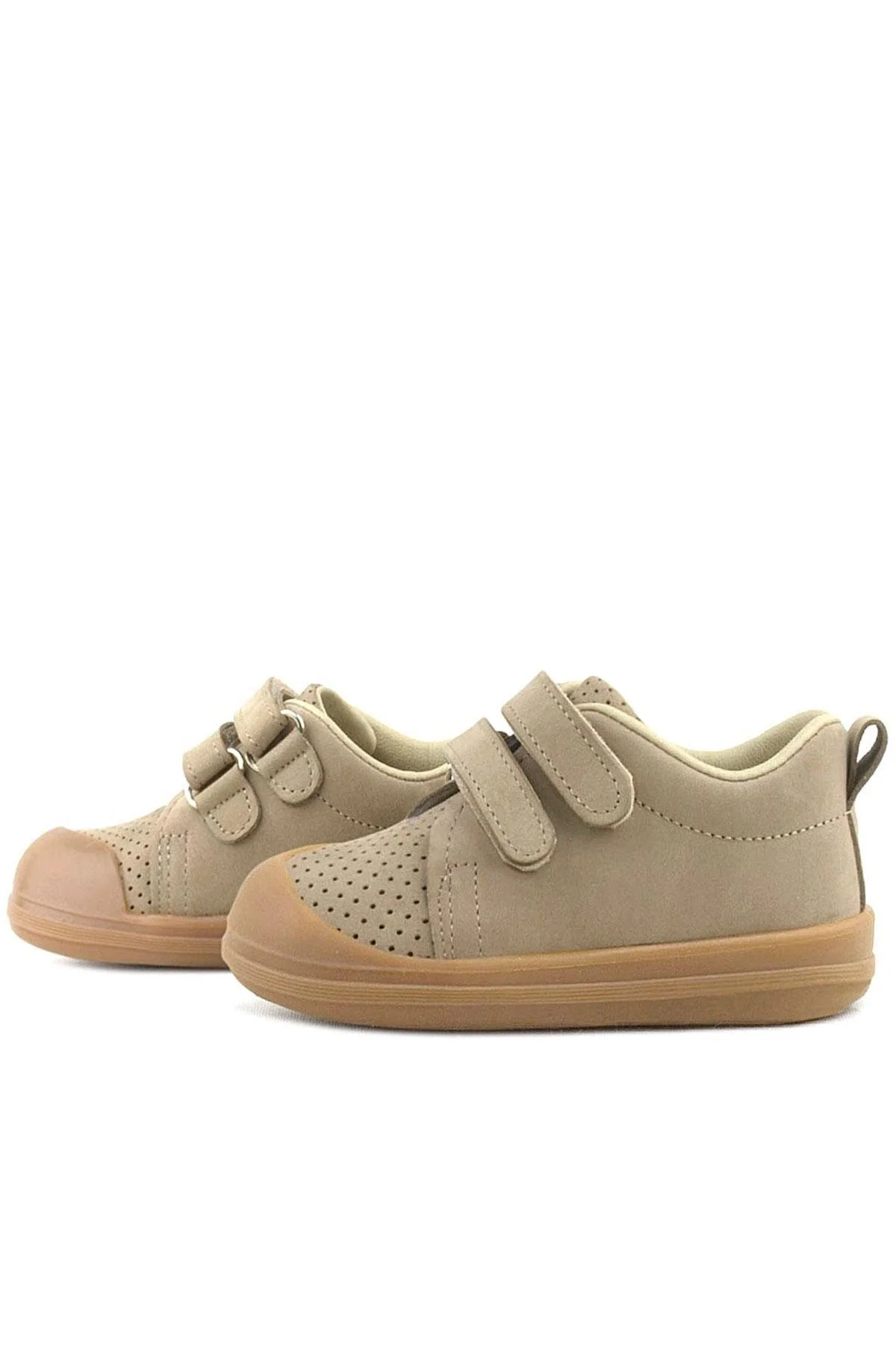 Rakerplus Sonic Hakiki Deri Vizon Cırtlı Anatomik Bebek Spor Ayakkabı Sneaker