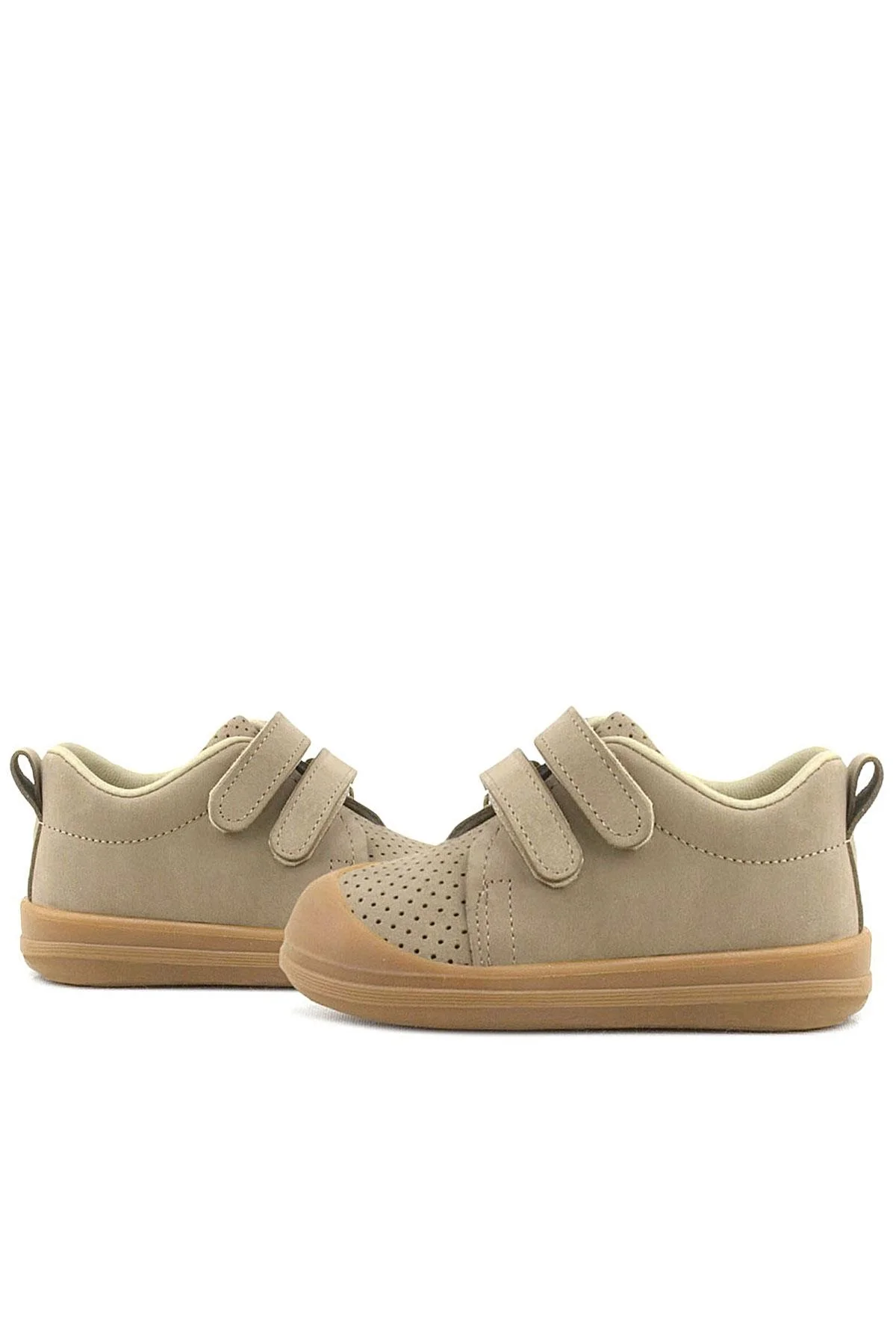 Rakerplus Sonic Hakiki Deri Vizon Cırtlı Anatomik Bebek Spor Ayakkabı Sneaker