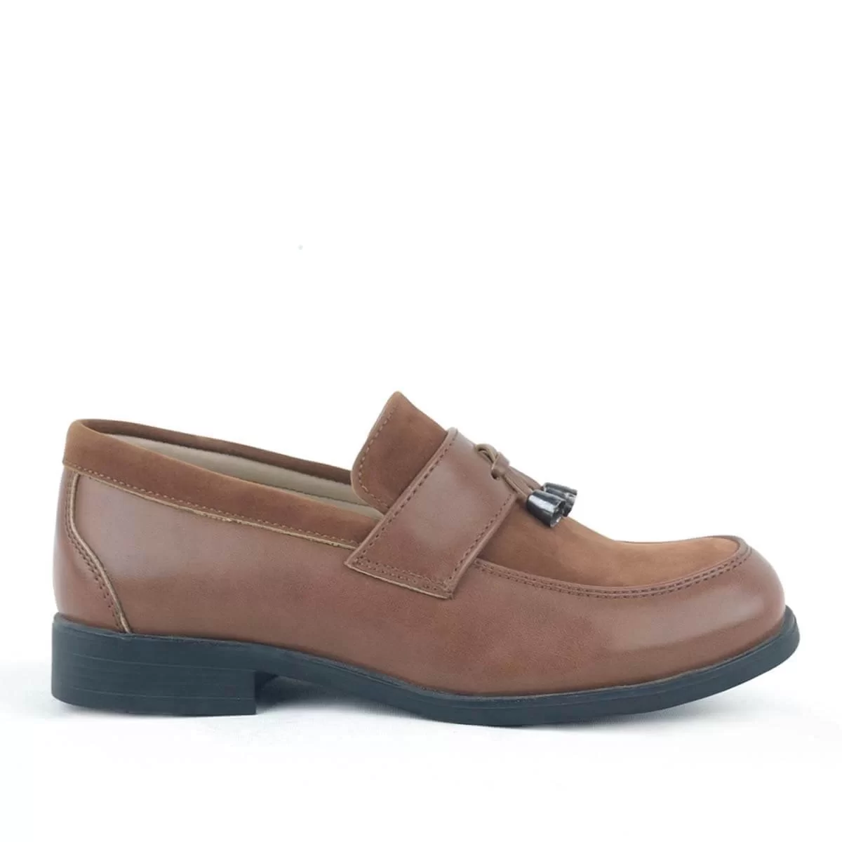 Rakerplus Taba Klasik Loafer Erkek Çocuk Ayakkabı