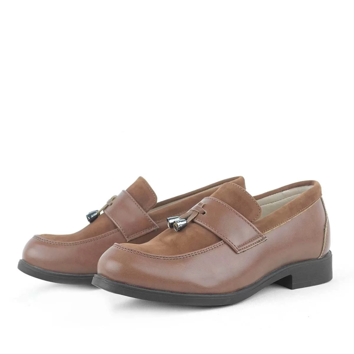 Rakerplus Taba Klasik Loafer Erkek Çocuk Ayakkabı