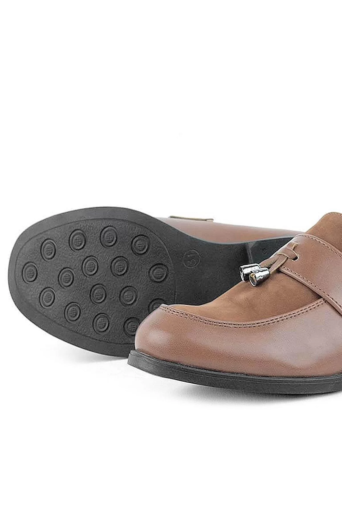 Rakerplus Taba Klasik Loafer Erkek Çocuk Ayakkabı