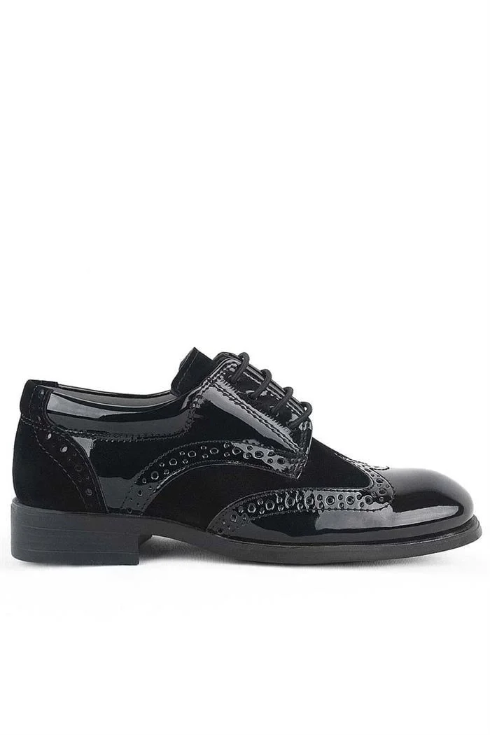 Rakerplus Titan Rugan Bağcıklı Klasik Erkek Çocuk Ayakkabı