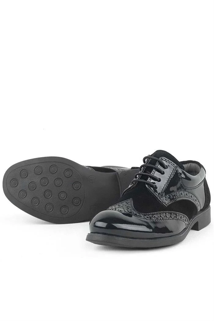 Rakerplus Titan Rugan Bağcıklı Klasik Erkek Çocuk Ayakkabı