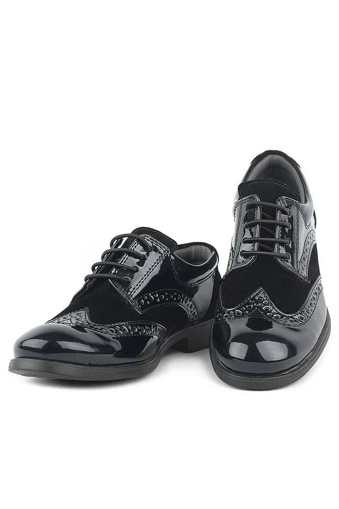 Rakerplus Titan Rugan Bağcıklı Klasik Erkek Çocuk Ayakkabı