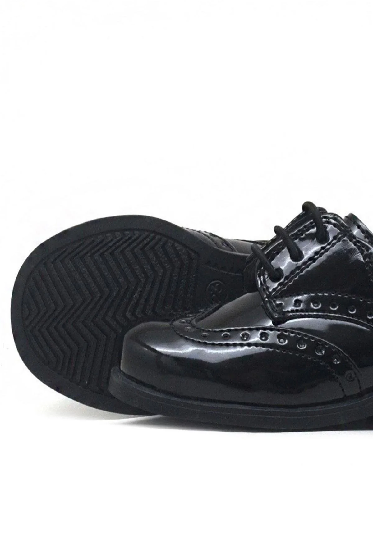 Rakerplus Titan Rugan Bağcıklı Klasik Erkek Çocuk Okul Ayakkabı