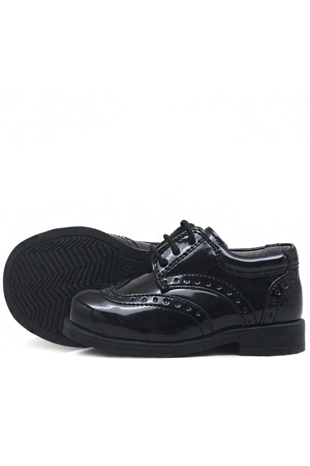 Rakerplus Titan Rugan Bağcıklı Klasik Erkek Çocuk Okul Ayakkabı
