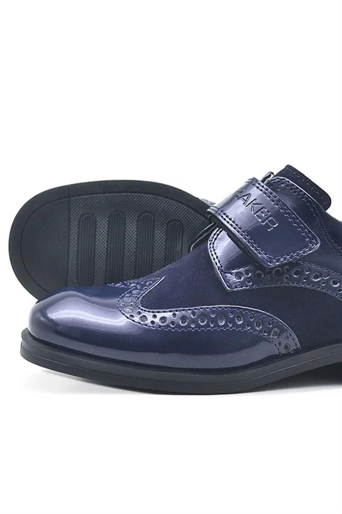 Rakerplus Titan Rugan Süet Cırt Cırtlı Klasik Erkek Çocuk Ayakkabı