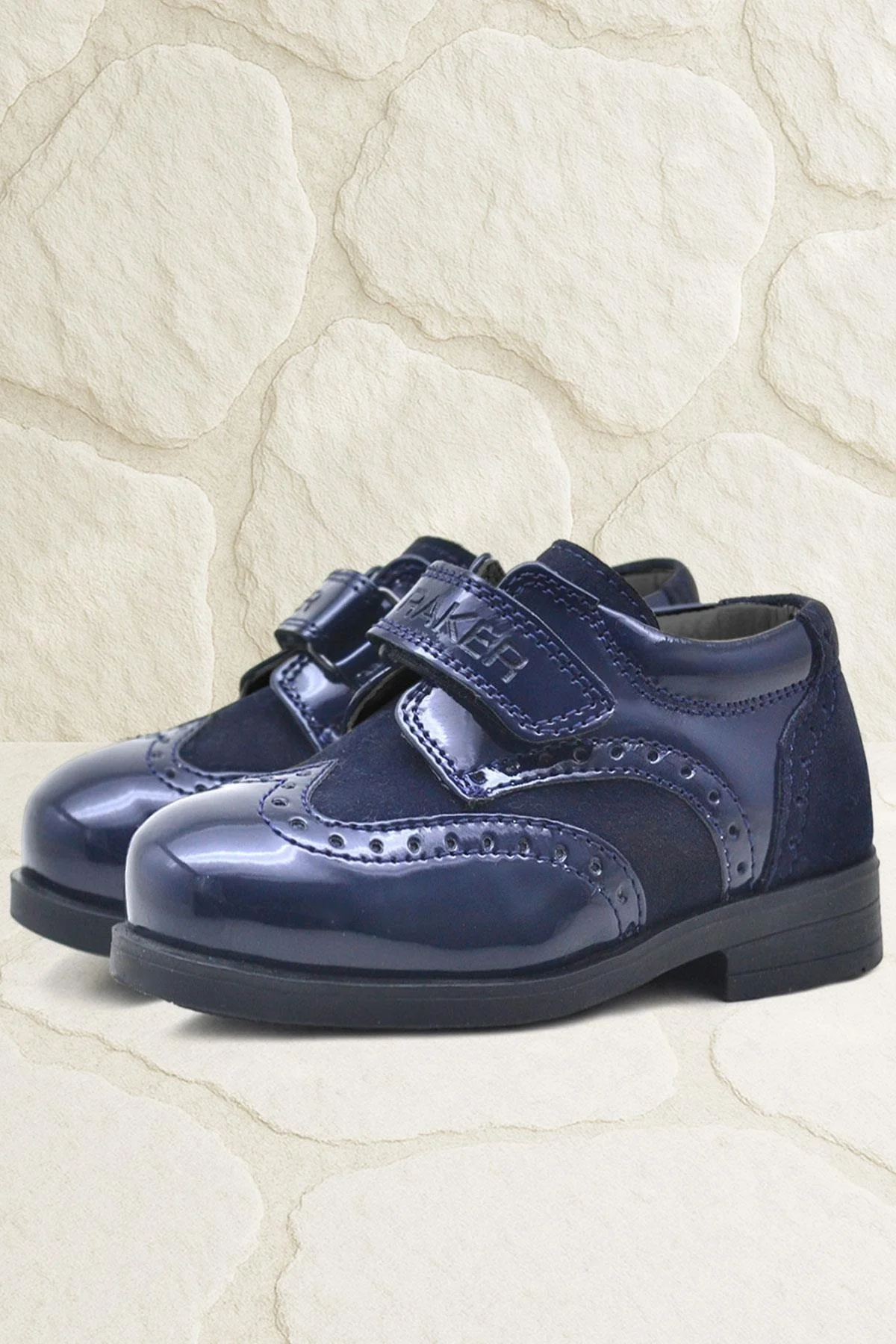 Rakerplus Titan Rugan Süet Cırtlı Klasik Erkek Bebek Ayakkabı