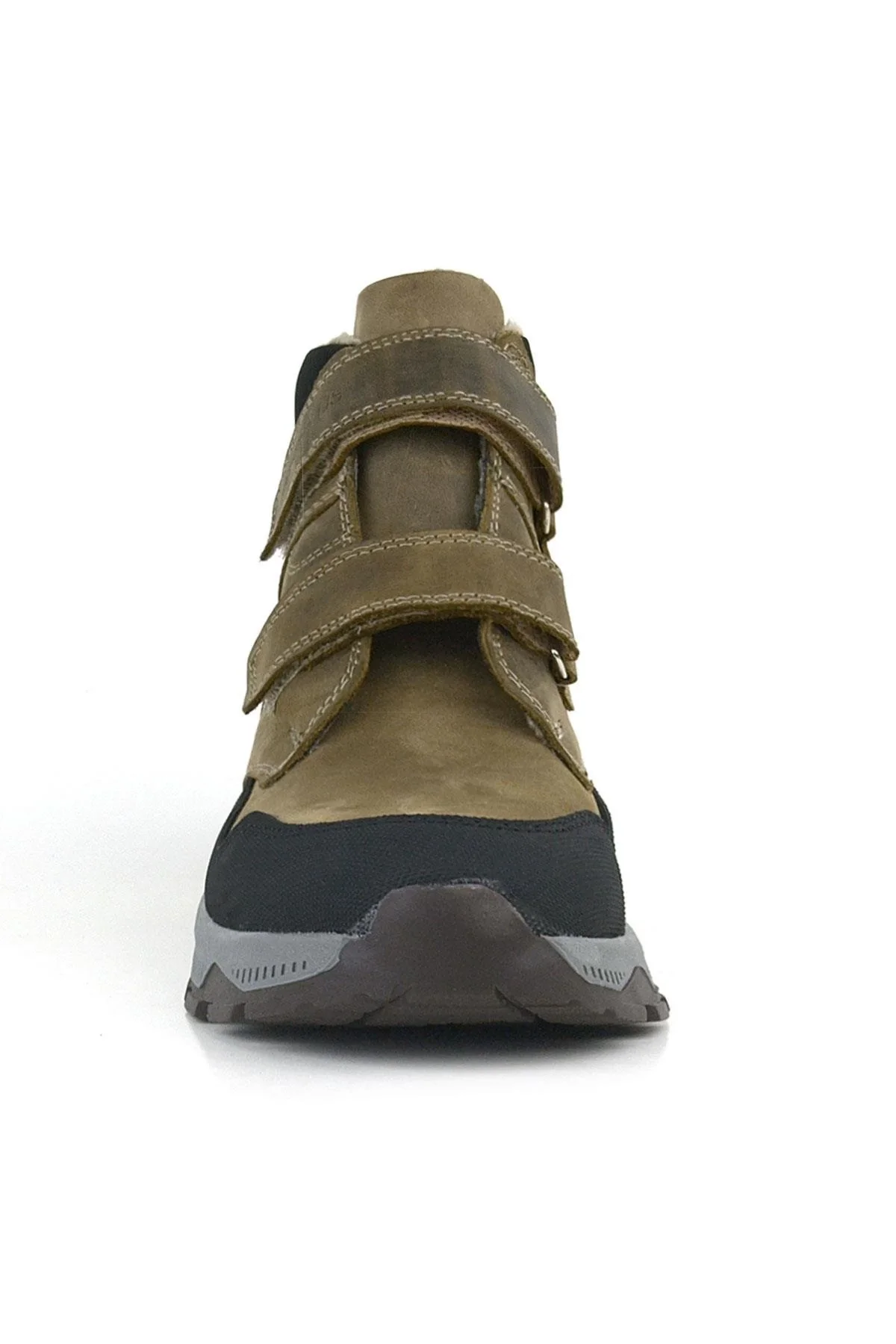 Rakerplus Trekking Hakiki Deri Kahve Cırtlı Erkek Çocuk Bot