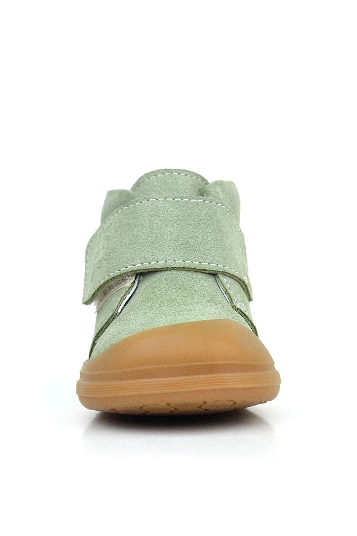 Rakerplus Yoohoo Hakiki Deri Açık Yeşil Cırtlı Unisex Bebek Bot