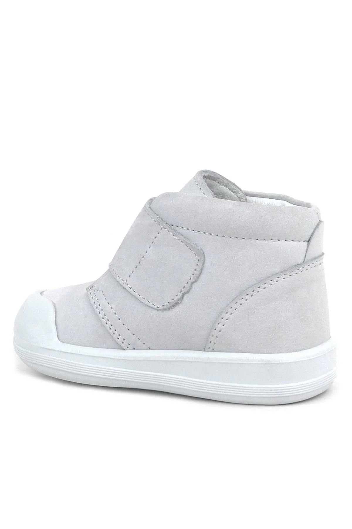 Rakerplus Yoohoo Hakiki Deri Beyaz Cırtlı Kız Bebek Bot