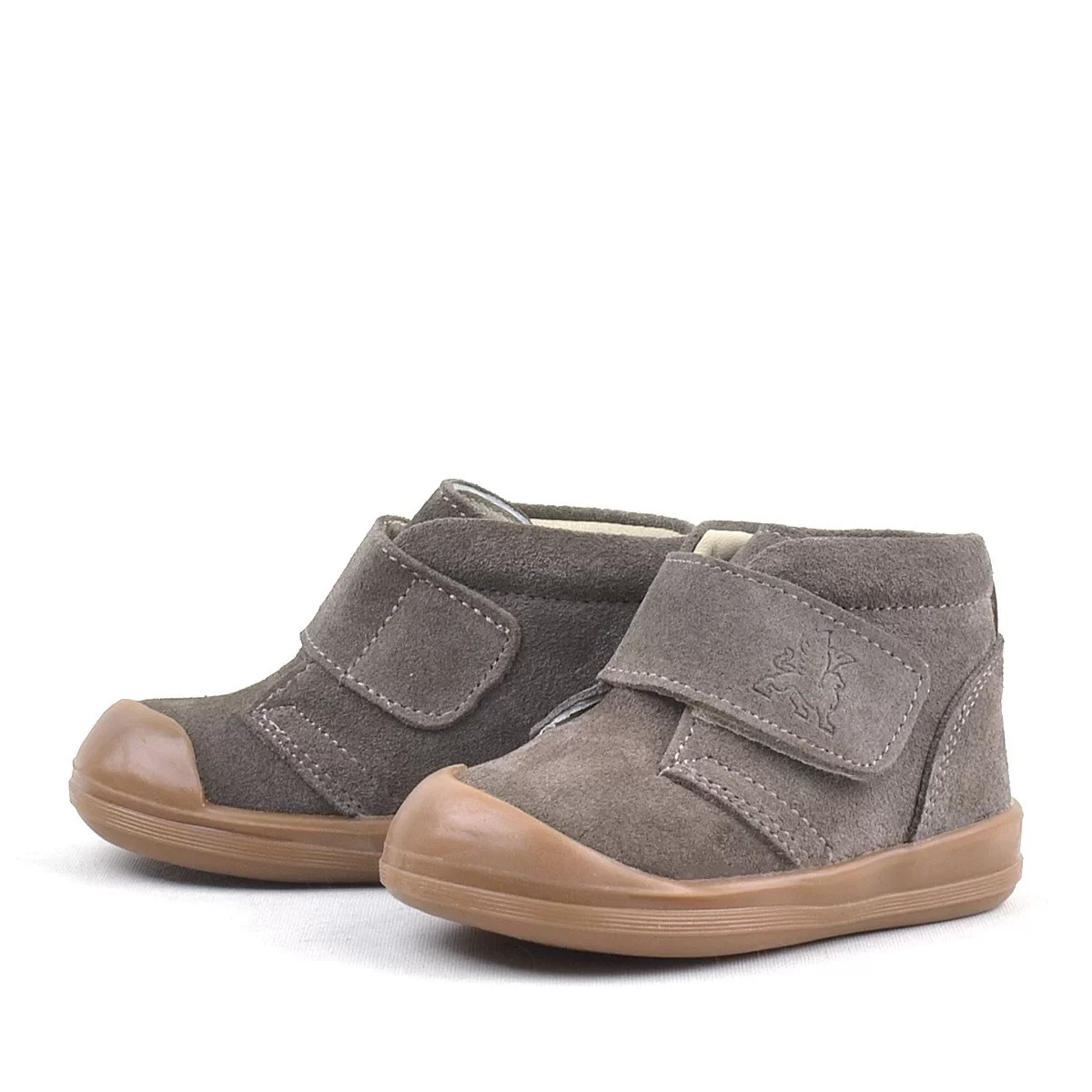 Rakerplus Yoohoo Hakiki Deri Kum Rengi Cırtlı Unisex Bebek Bot