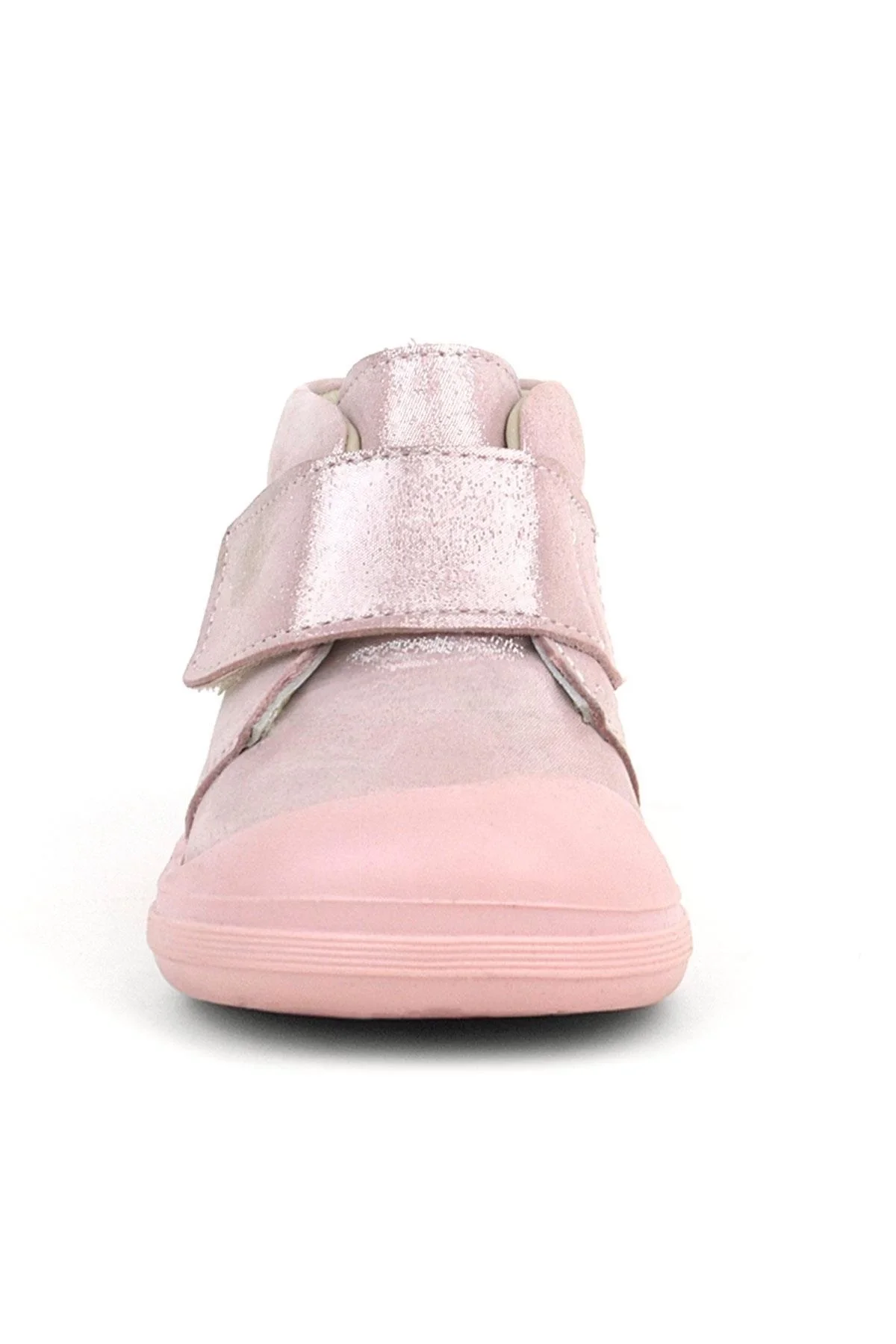 Rakerplus Yoohoo Hakiki Deri Pembe Simli Cırtlı Kız Bebek Bot