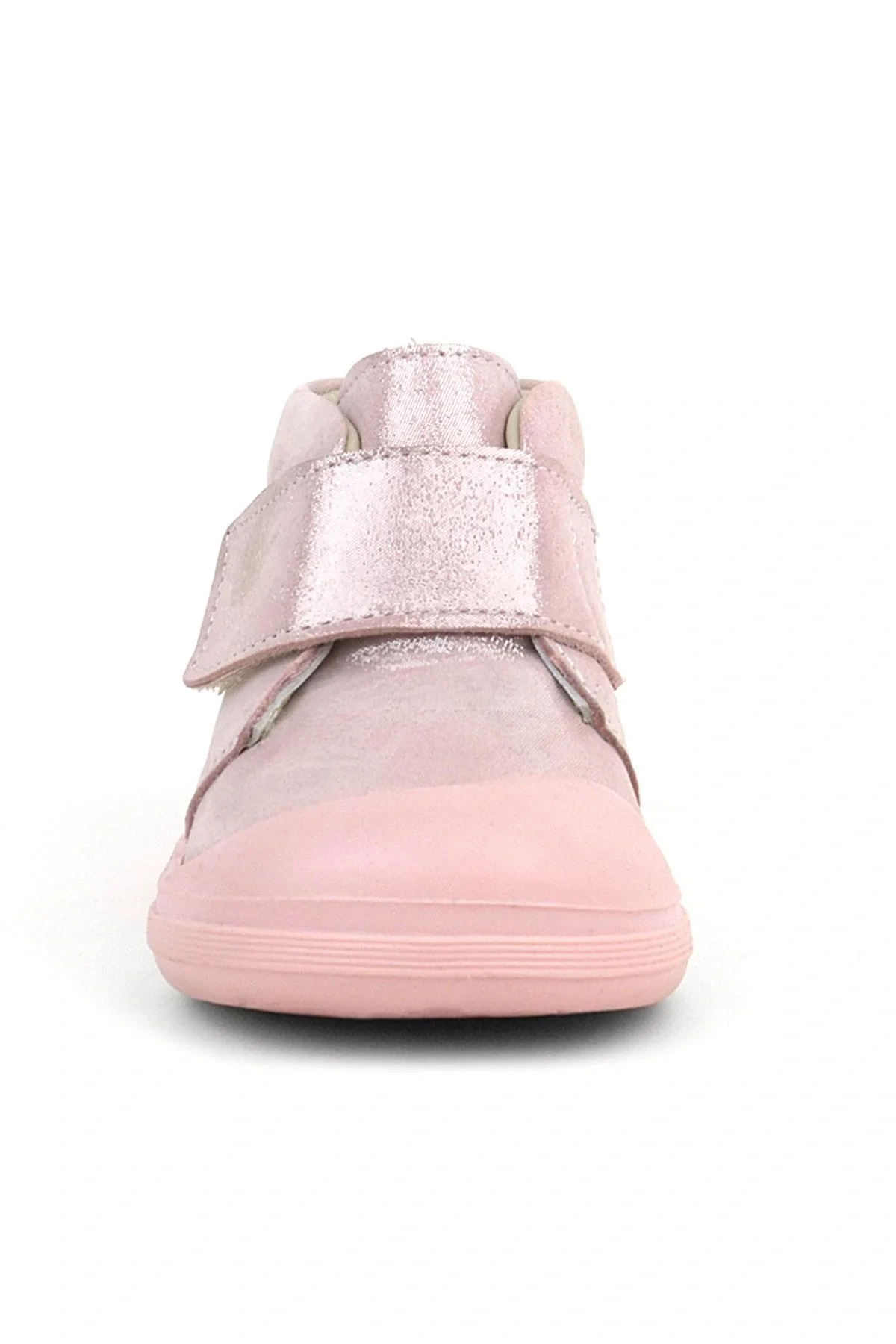 Rakerplus Yoohoo Hakiki Deri Pembe Simli Cırtlı Kız Bebek Bot