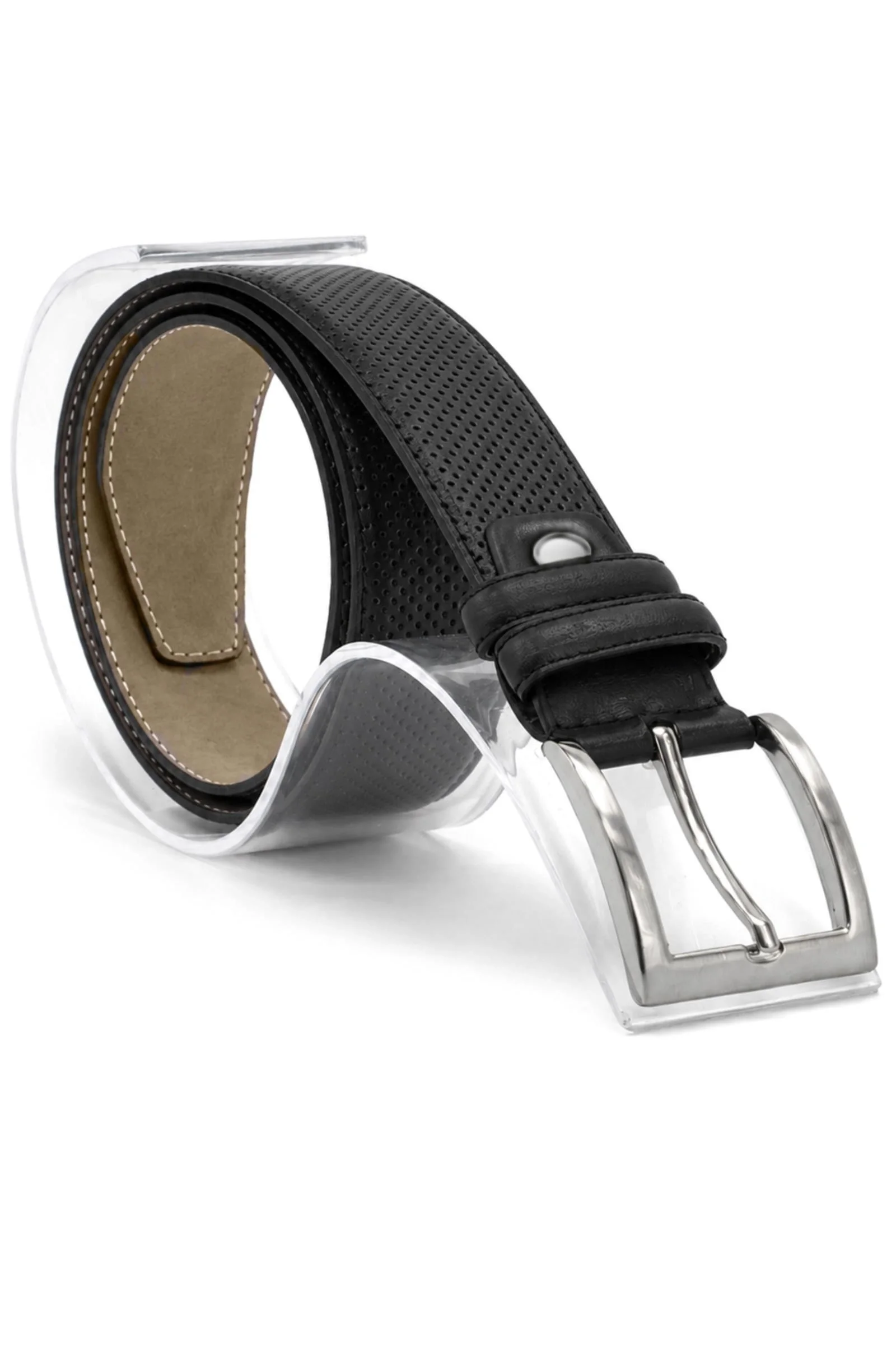 Siyah Mat 3 cm Klasik Metal Tokalı Erkek Çocuk Kemer