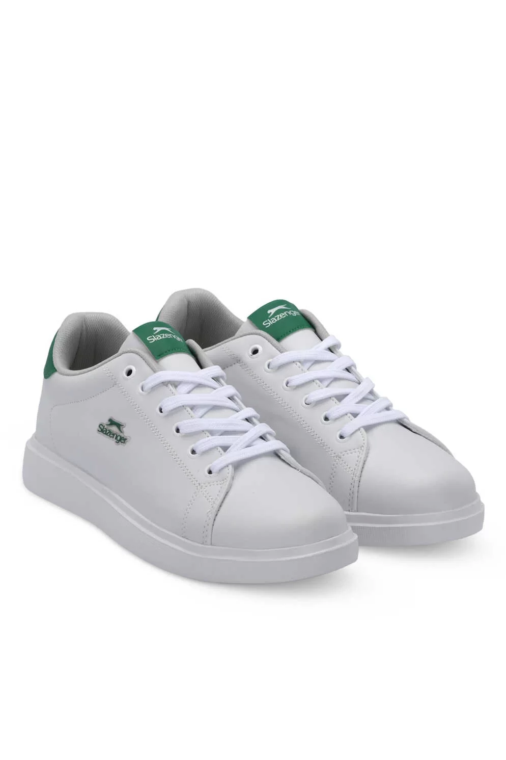 Slazenger CARLEONE Erkek Sneaker Ayakkabı Beyaz - Yeşil